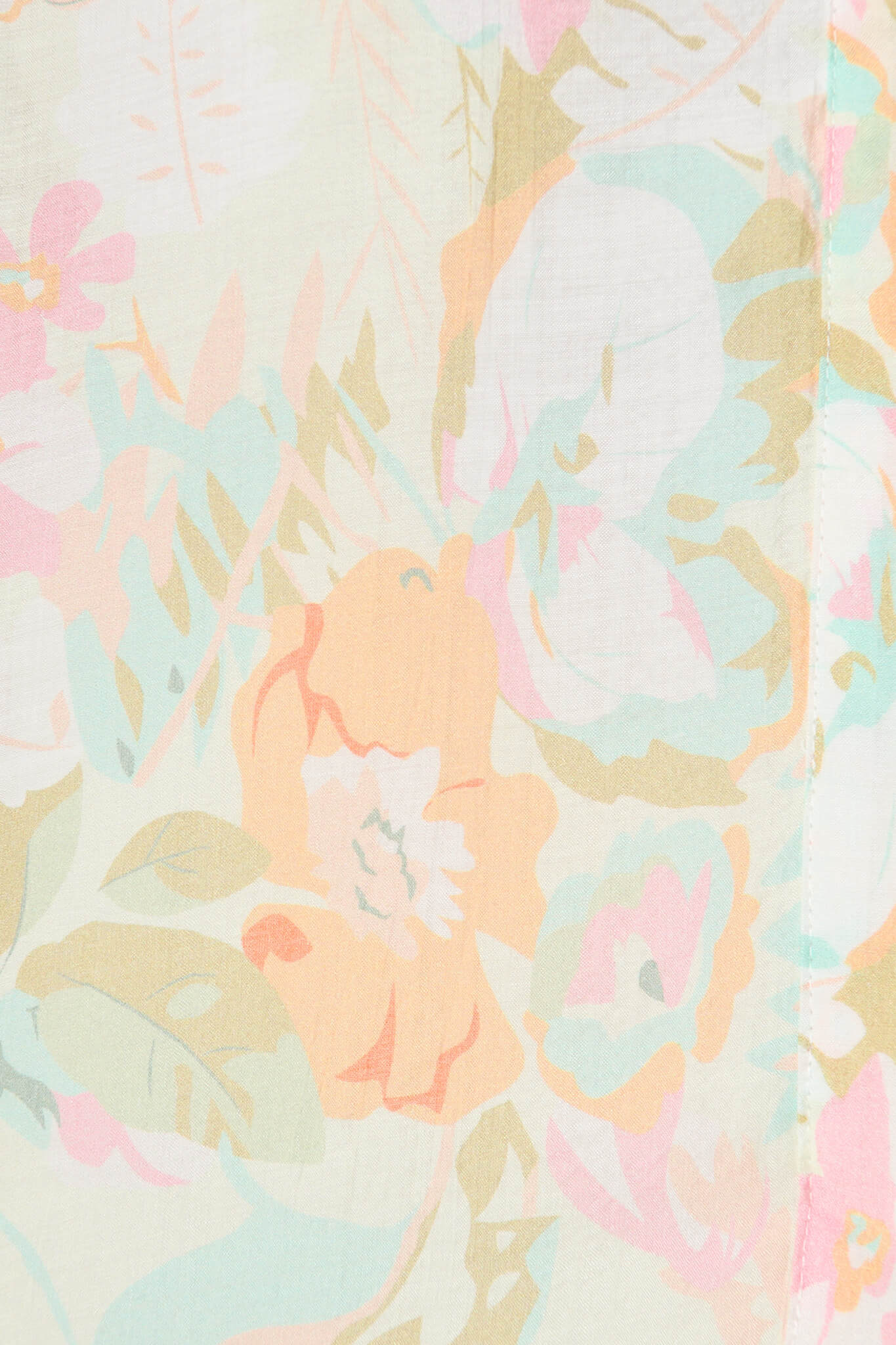 Aeryn Shirt In White with Pastel Multi Floral - Image 6