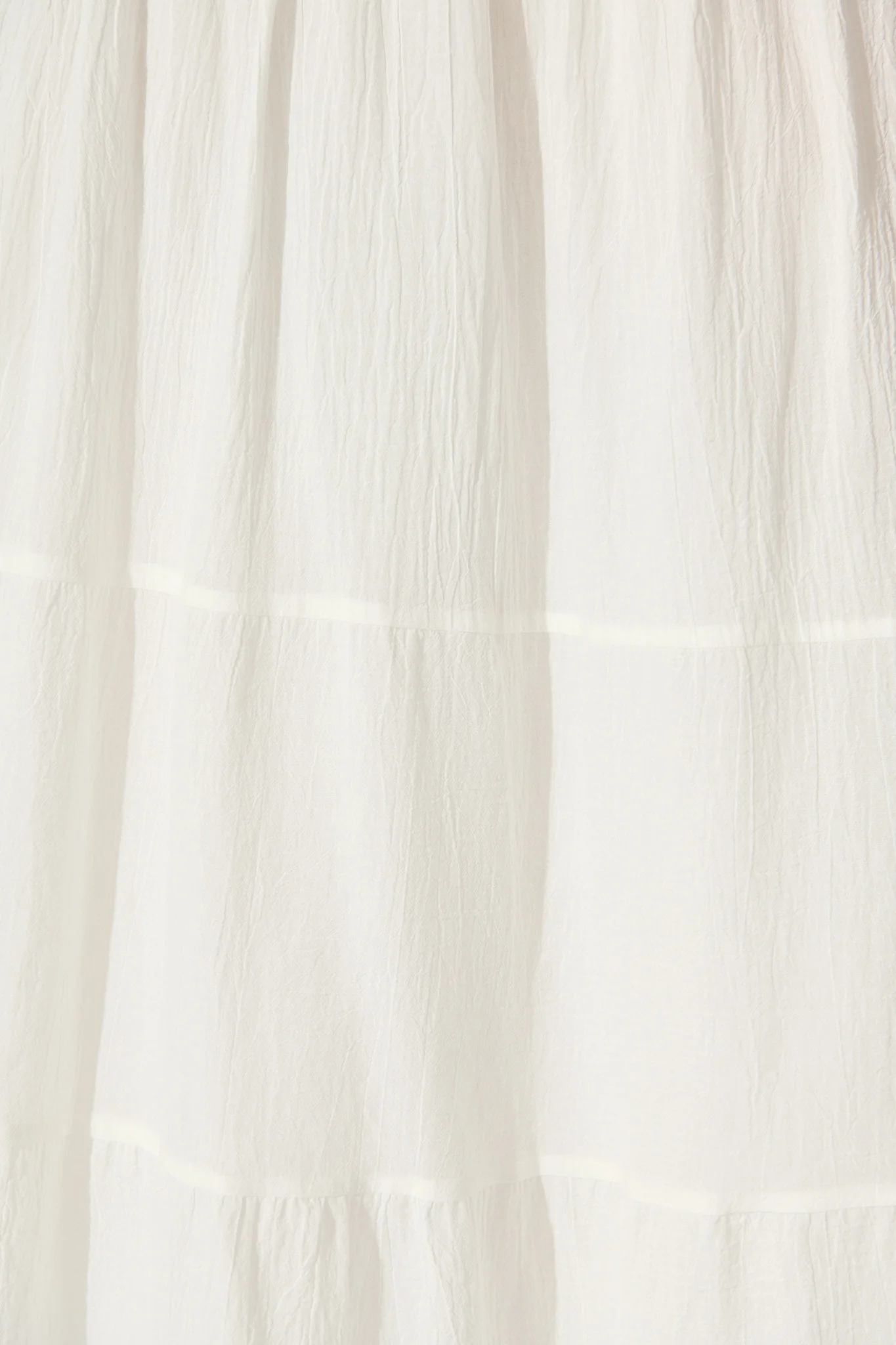 Aina Maxi Skirt in White Cotton - Image 9