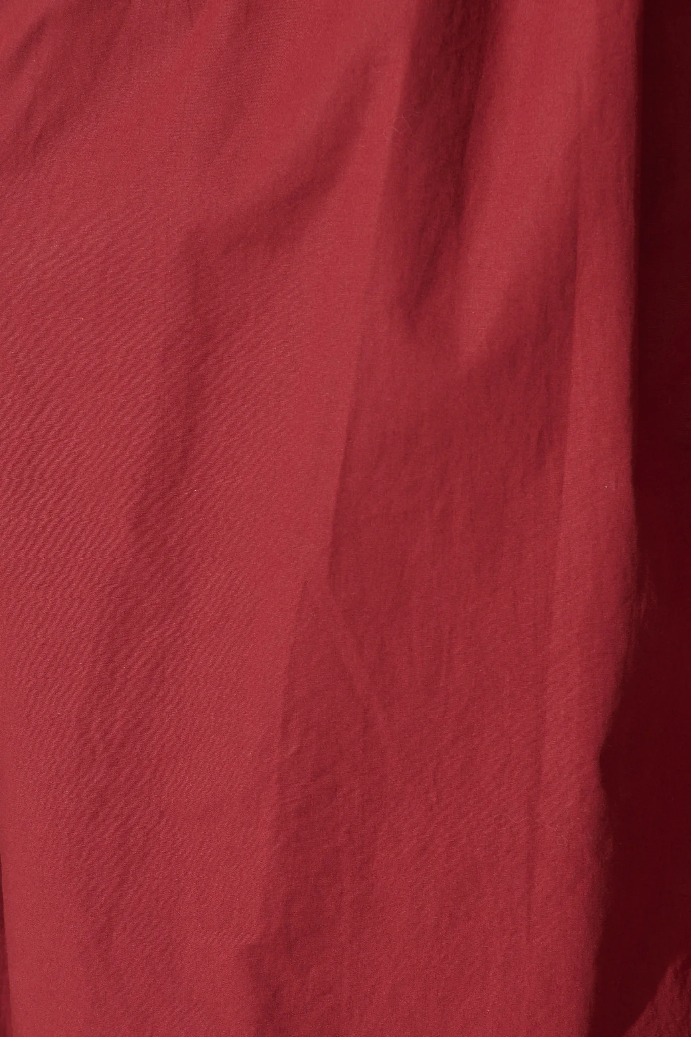 Alani Midi Shirt Dress in Wine Cotton - Image 6