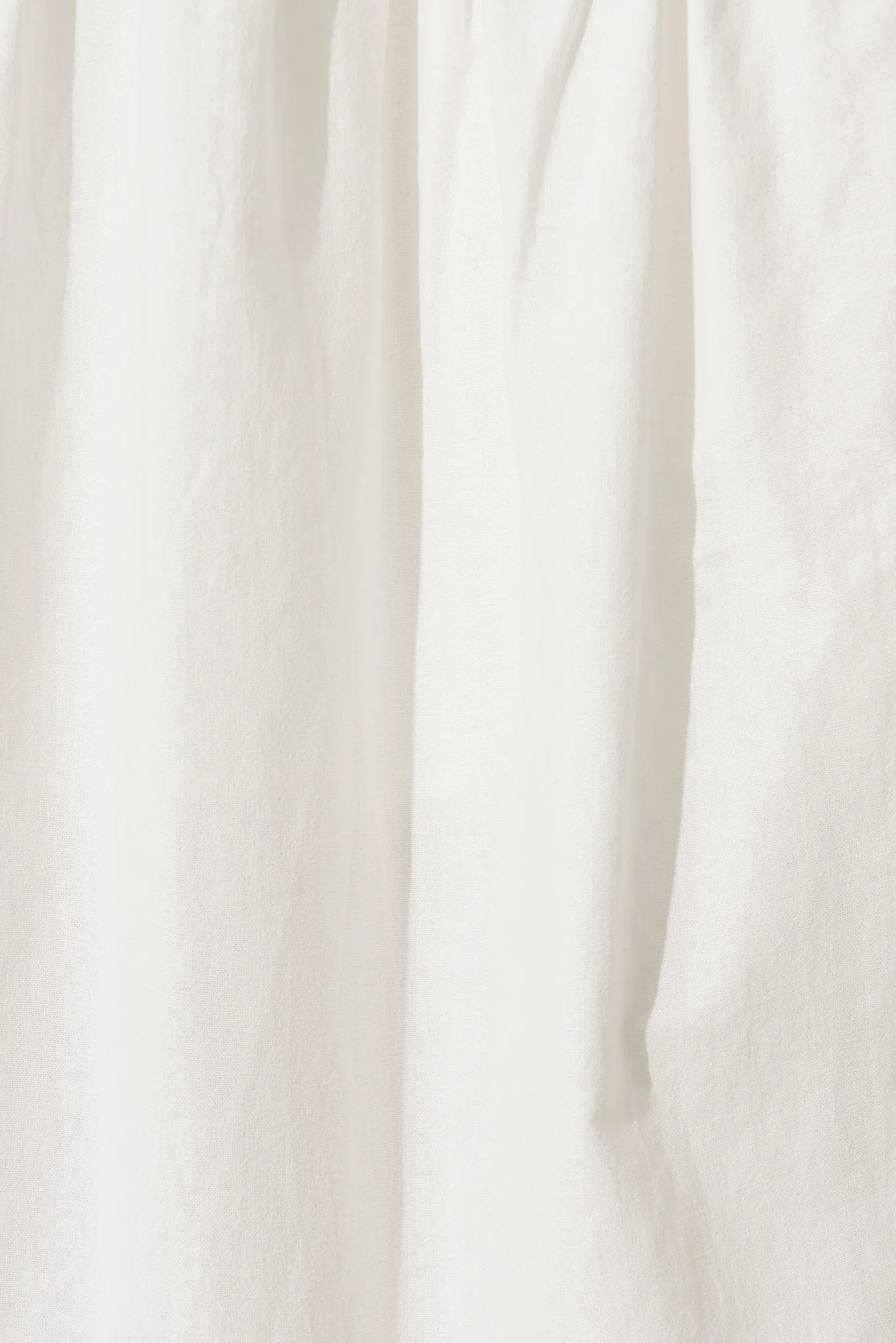 Amalie Midi Dress In White Cotton - Image 10