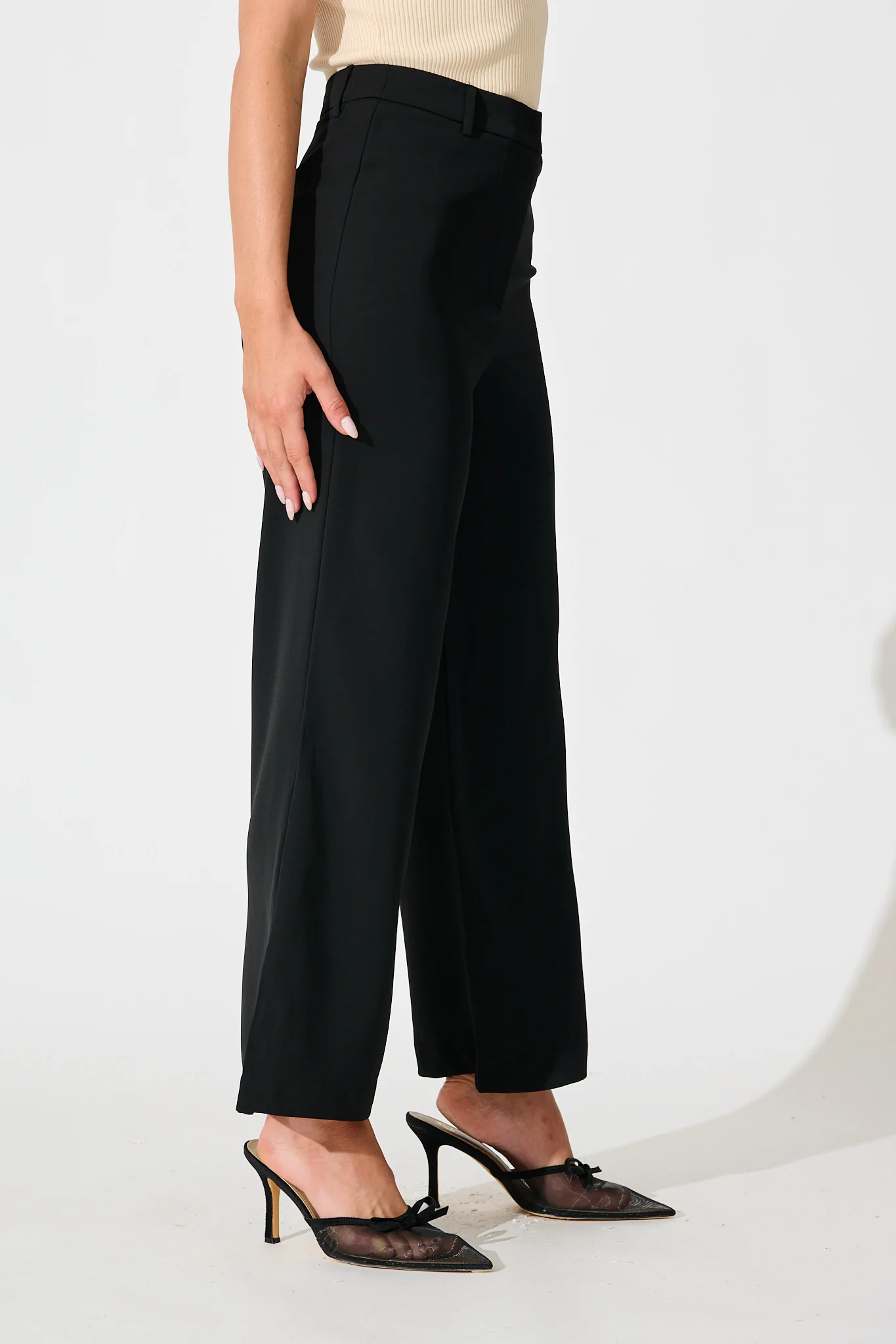 Annika Pant in Black - Image 2