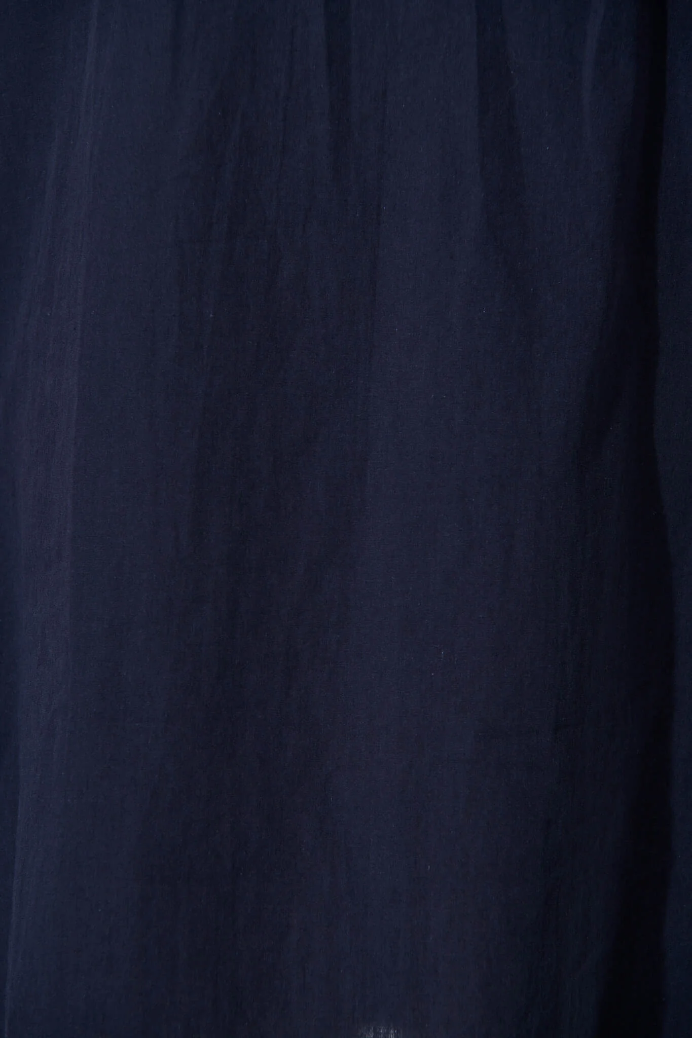 Ashlynn Dress In Navy Cotton - Image 6