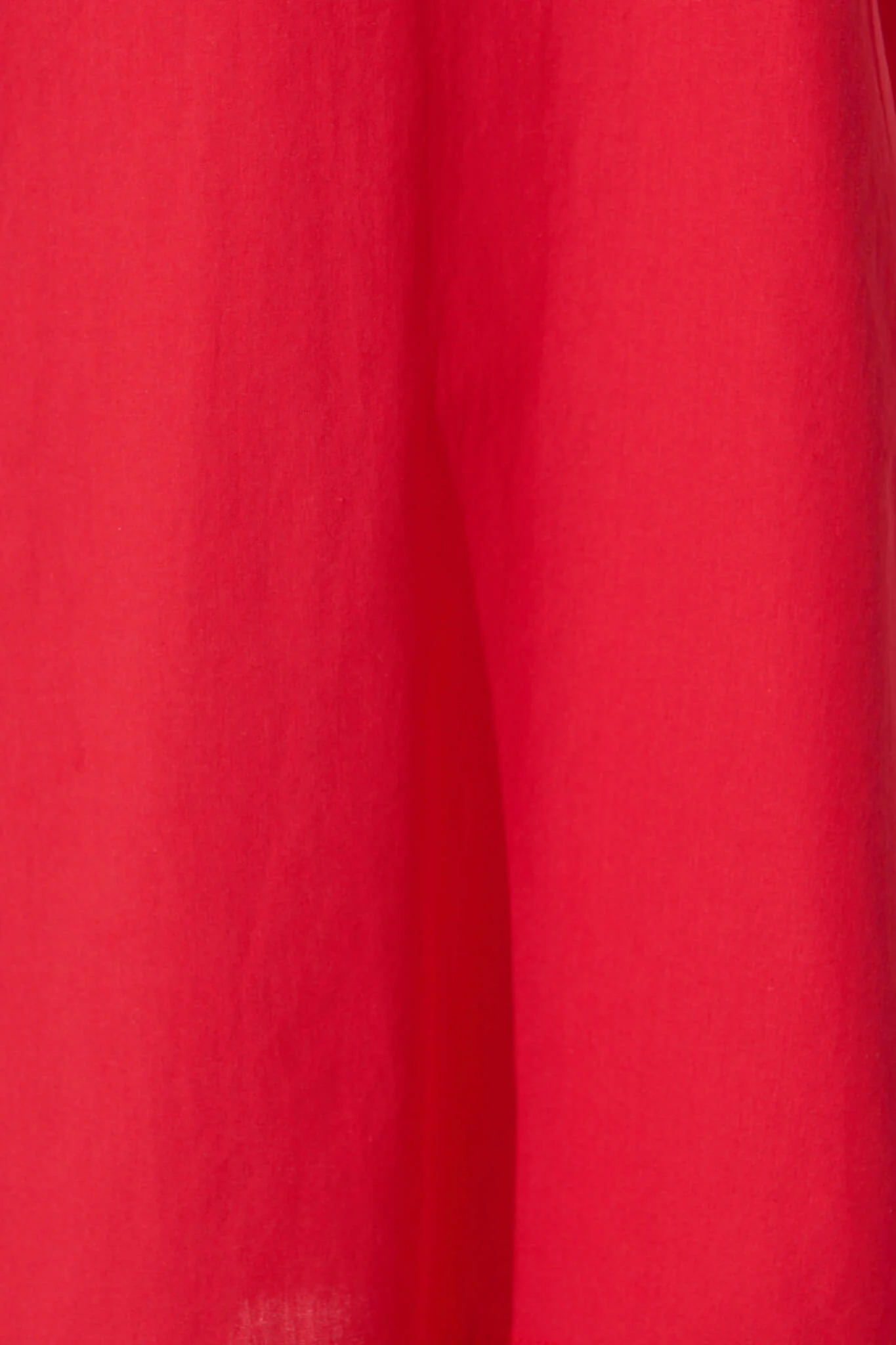 Ashlynn Dress In Red Cotton - Image 10