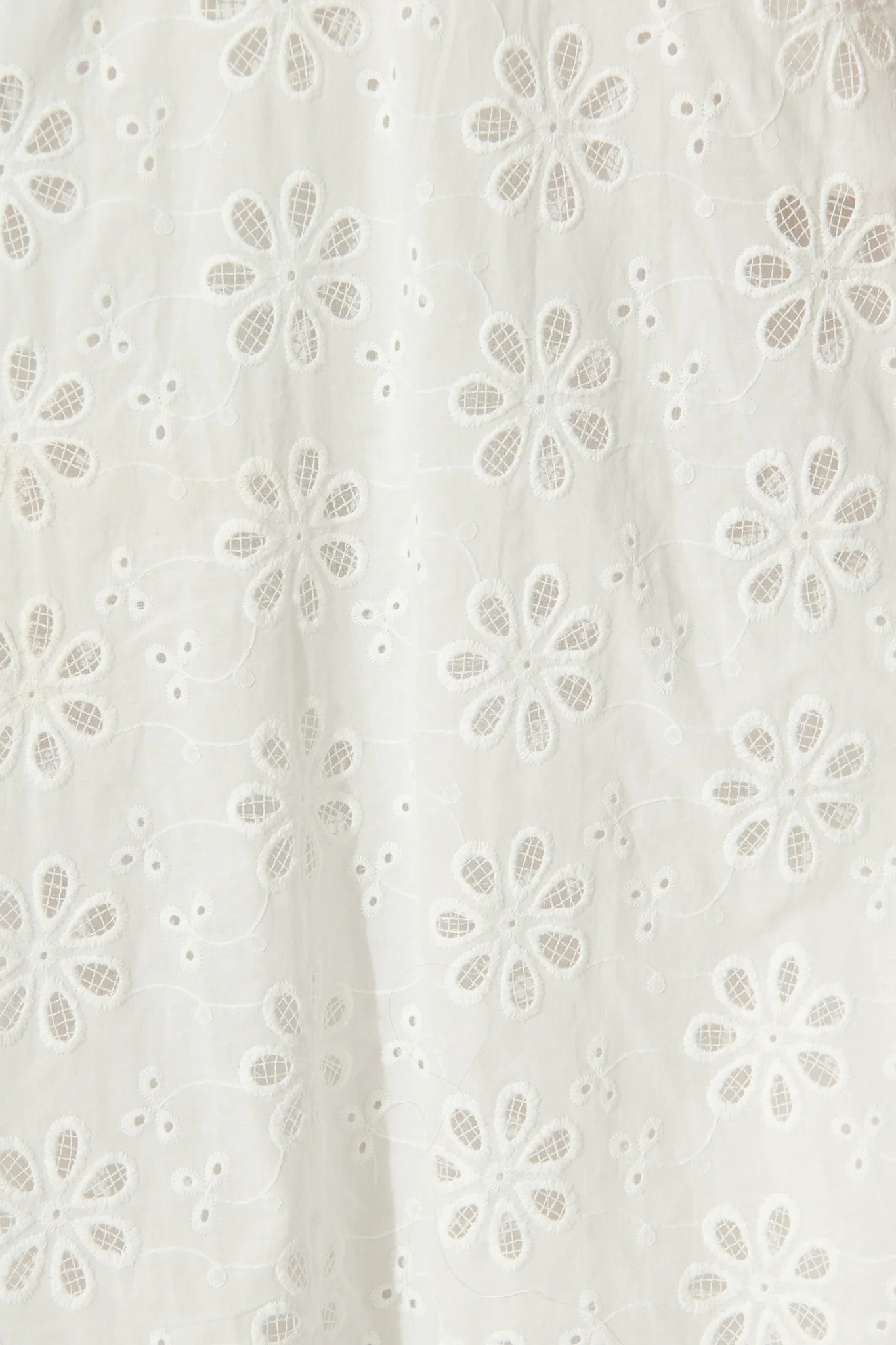 Ballamy Midi Sundress In White Embroidery Cotton - Image 6