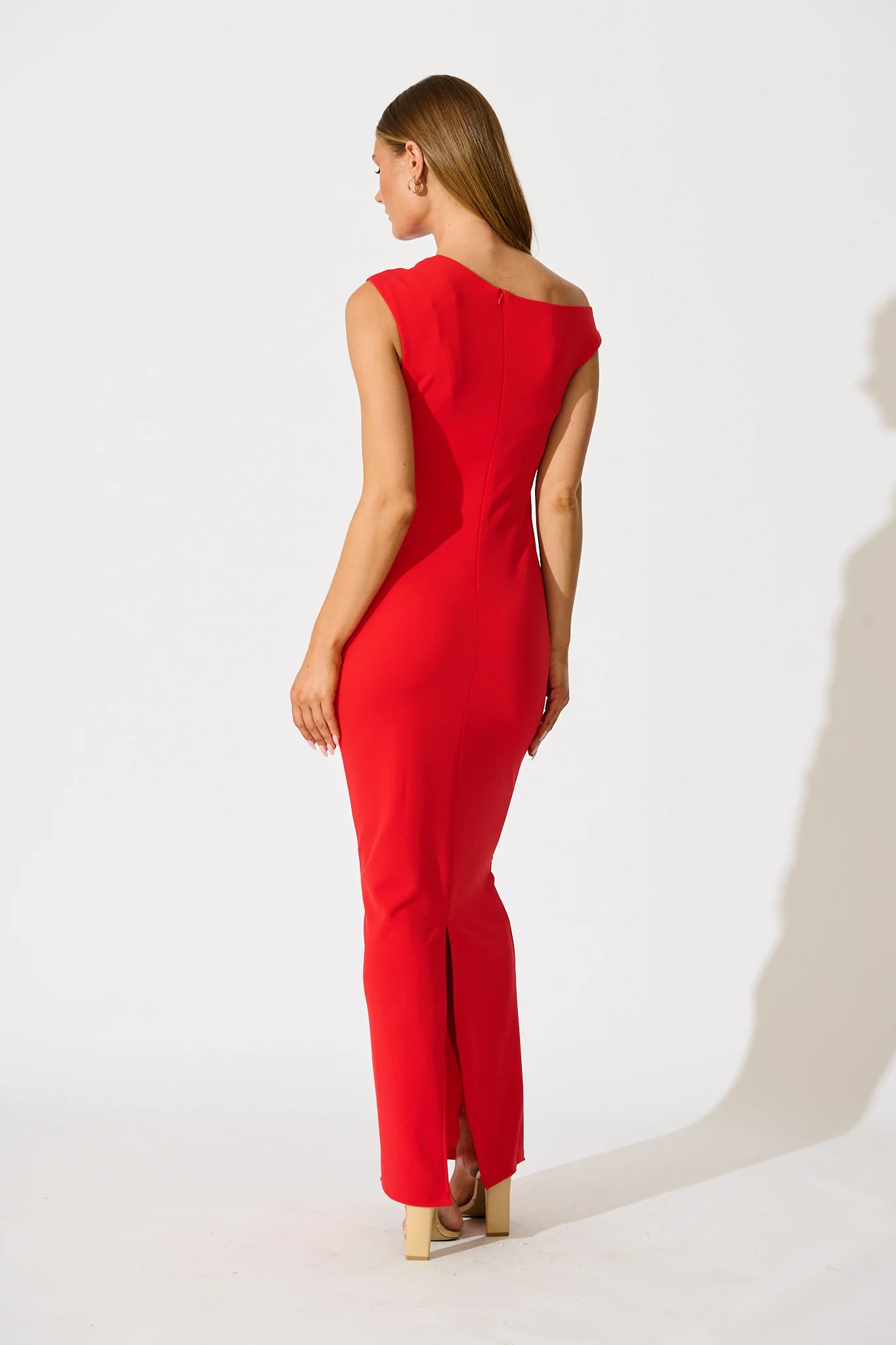 Belladonna Maxi Dress In Red - Image 4