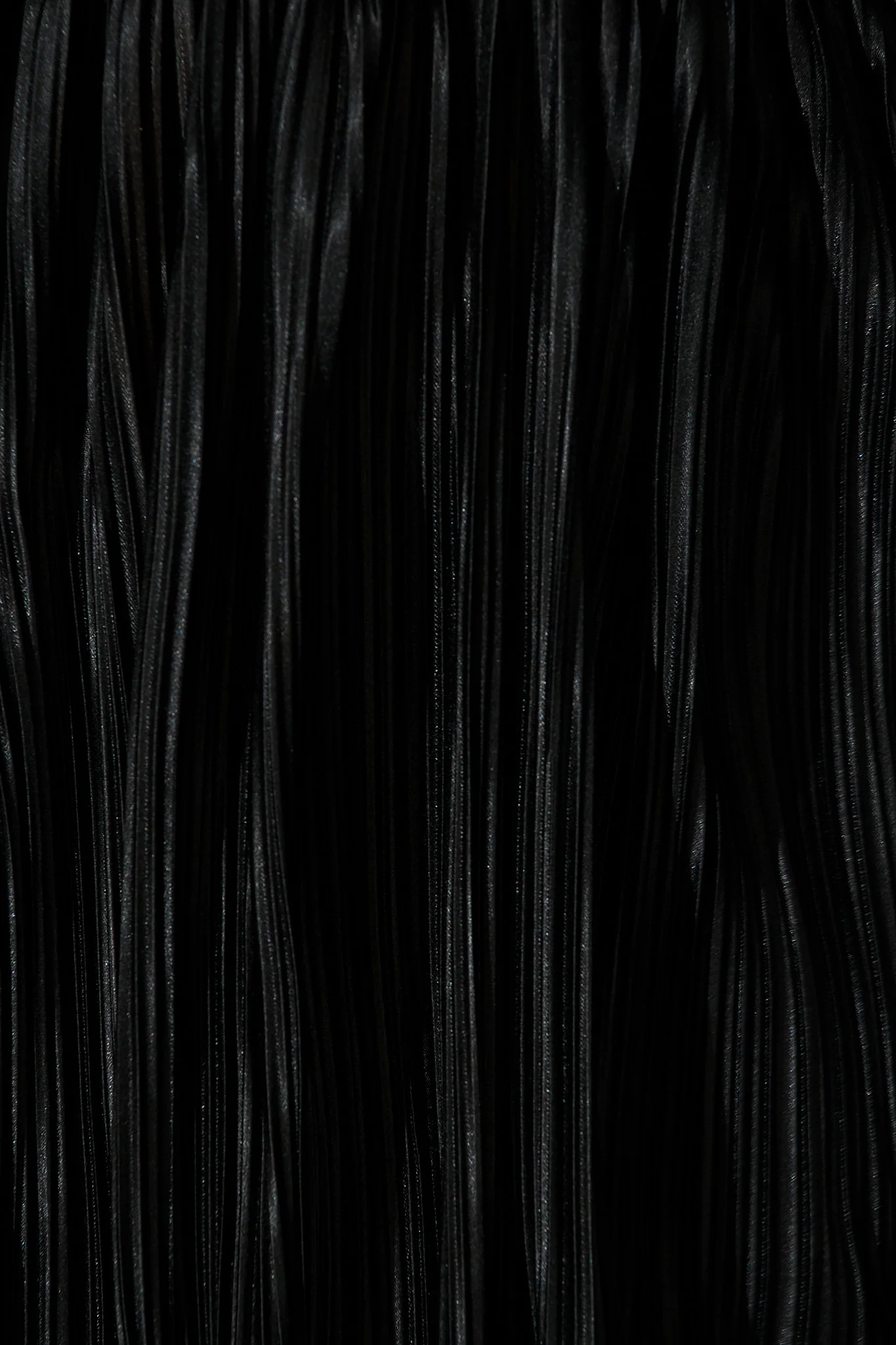 Belle Dress in Black Plisse - Image 9