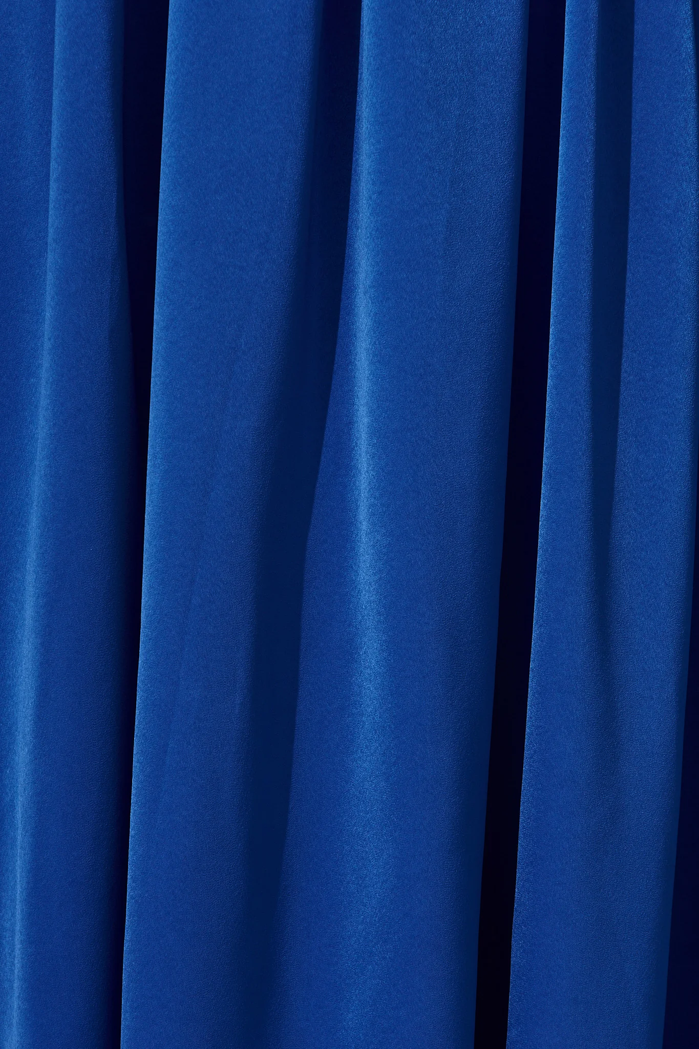 Bernadette One Shoulder Midi Dress In Cobalt Satin - Image 10