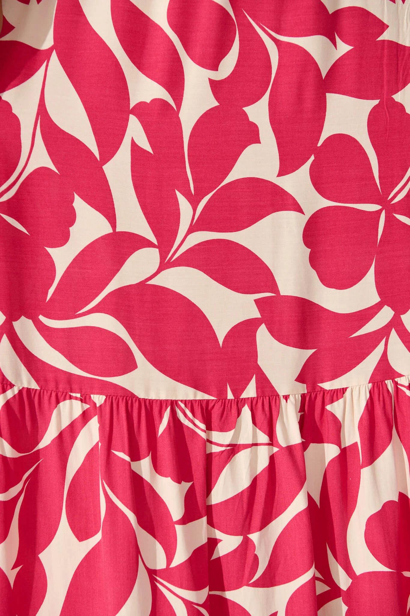 Bilboa Maxi Skirt In Pink Leaf - Image 7