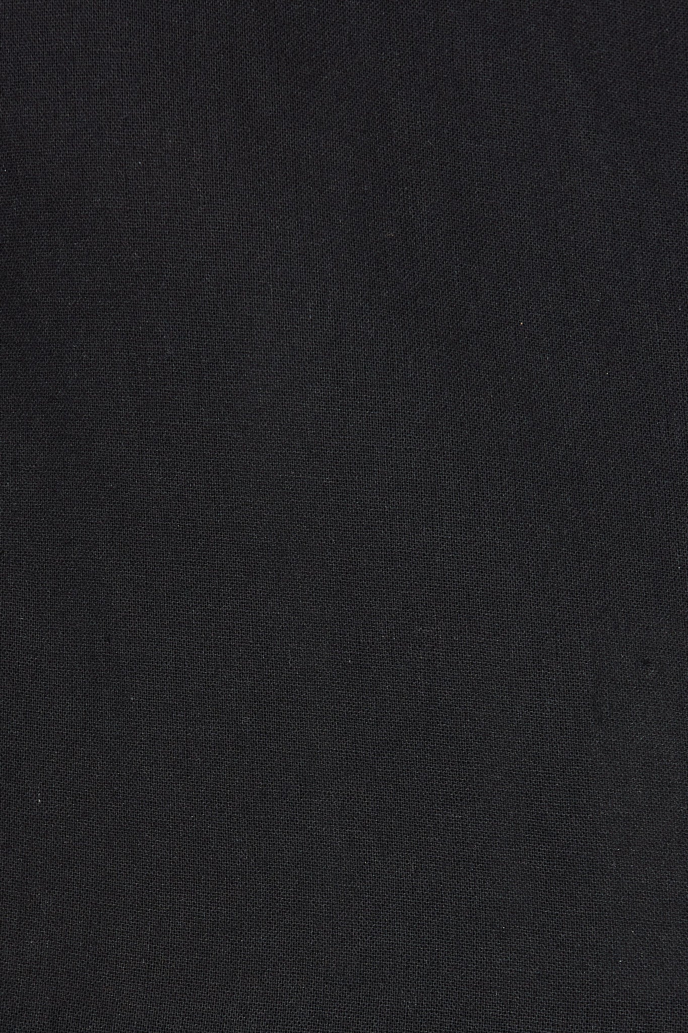 Blaire Smock Dress In Black Cotton Blend - Image 9