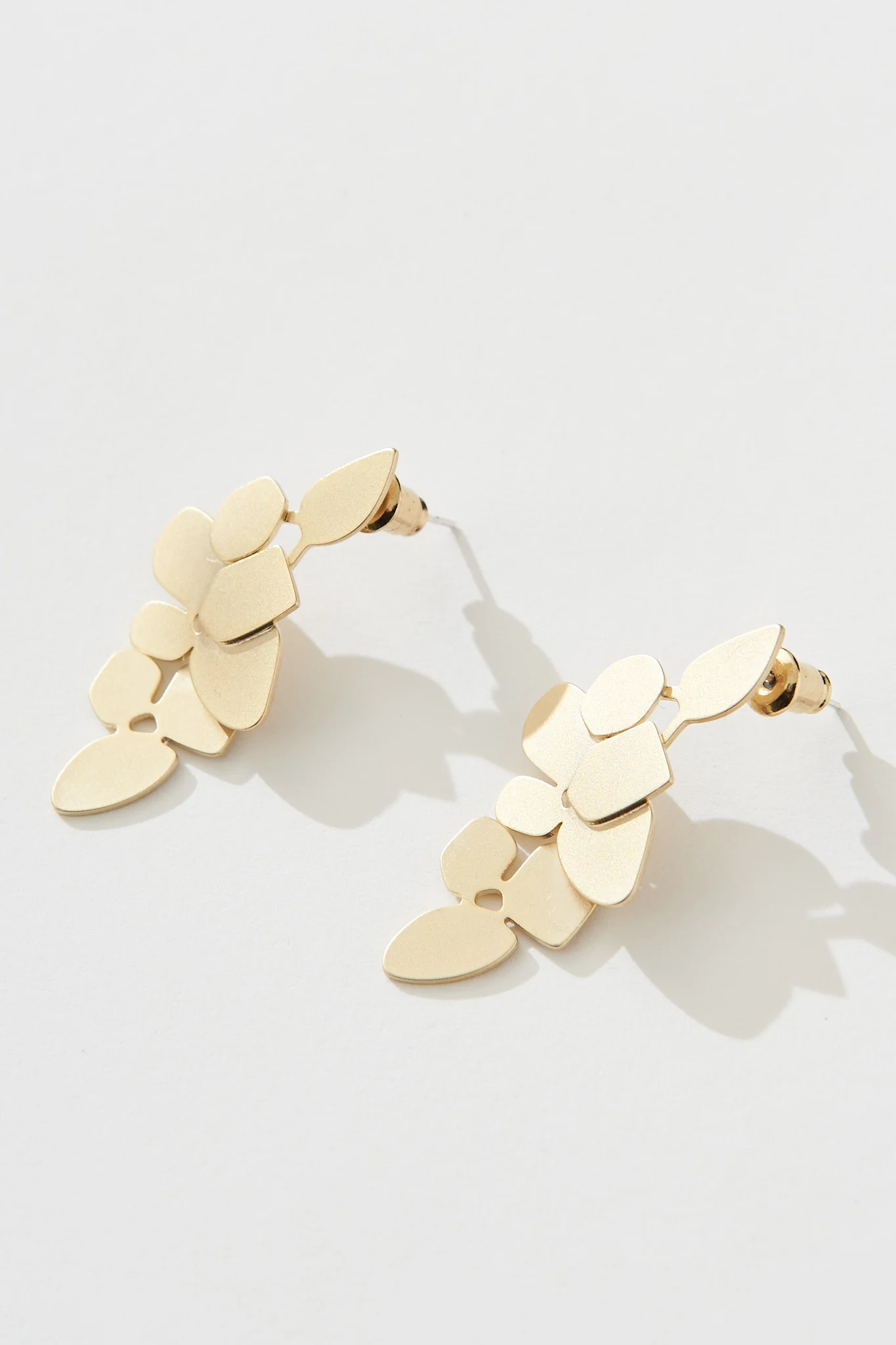 Boracay Drop Earrings In Gold - Image 2