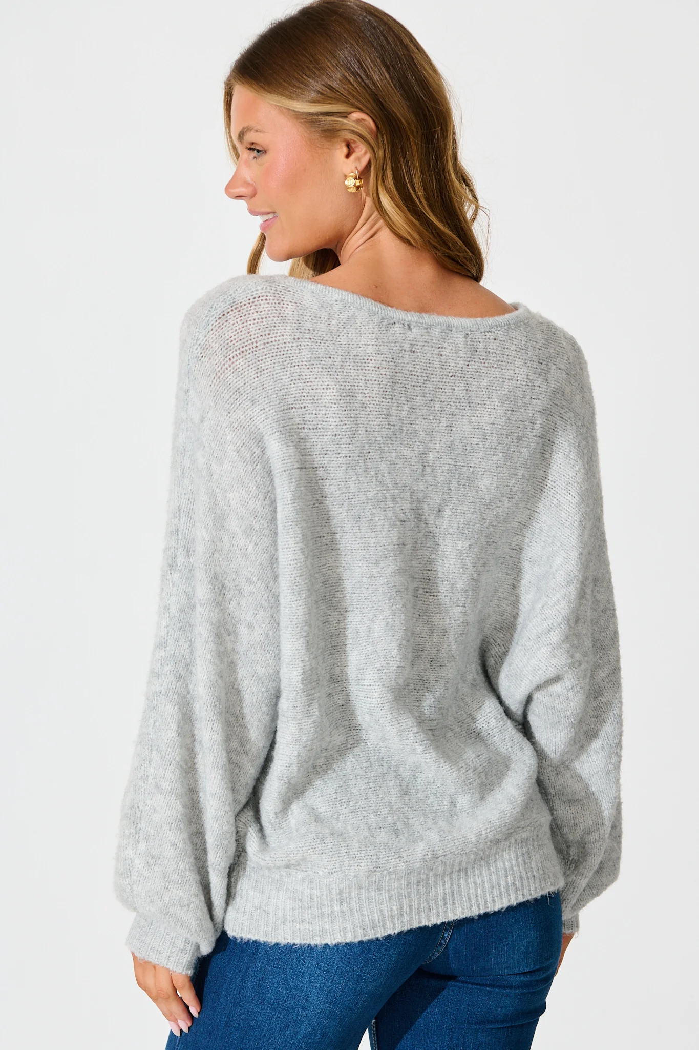 Bree Knit in Grey Marle - Image 3