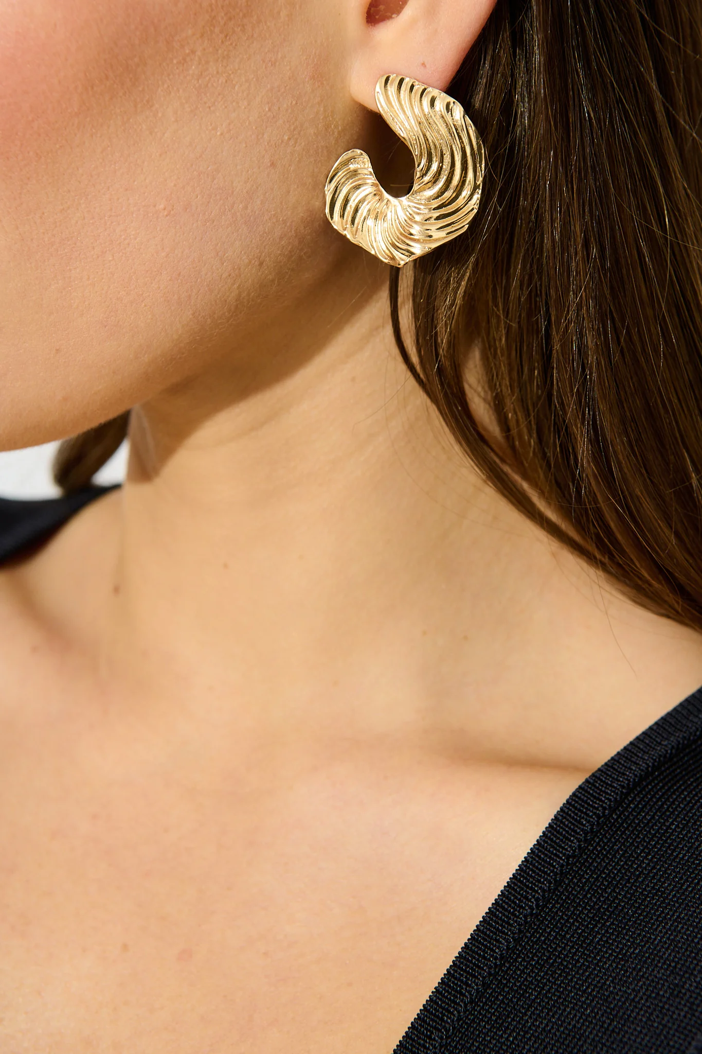 Bri Earrings in Gold - Image 4