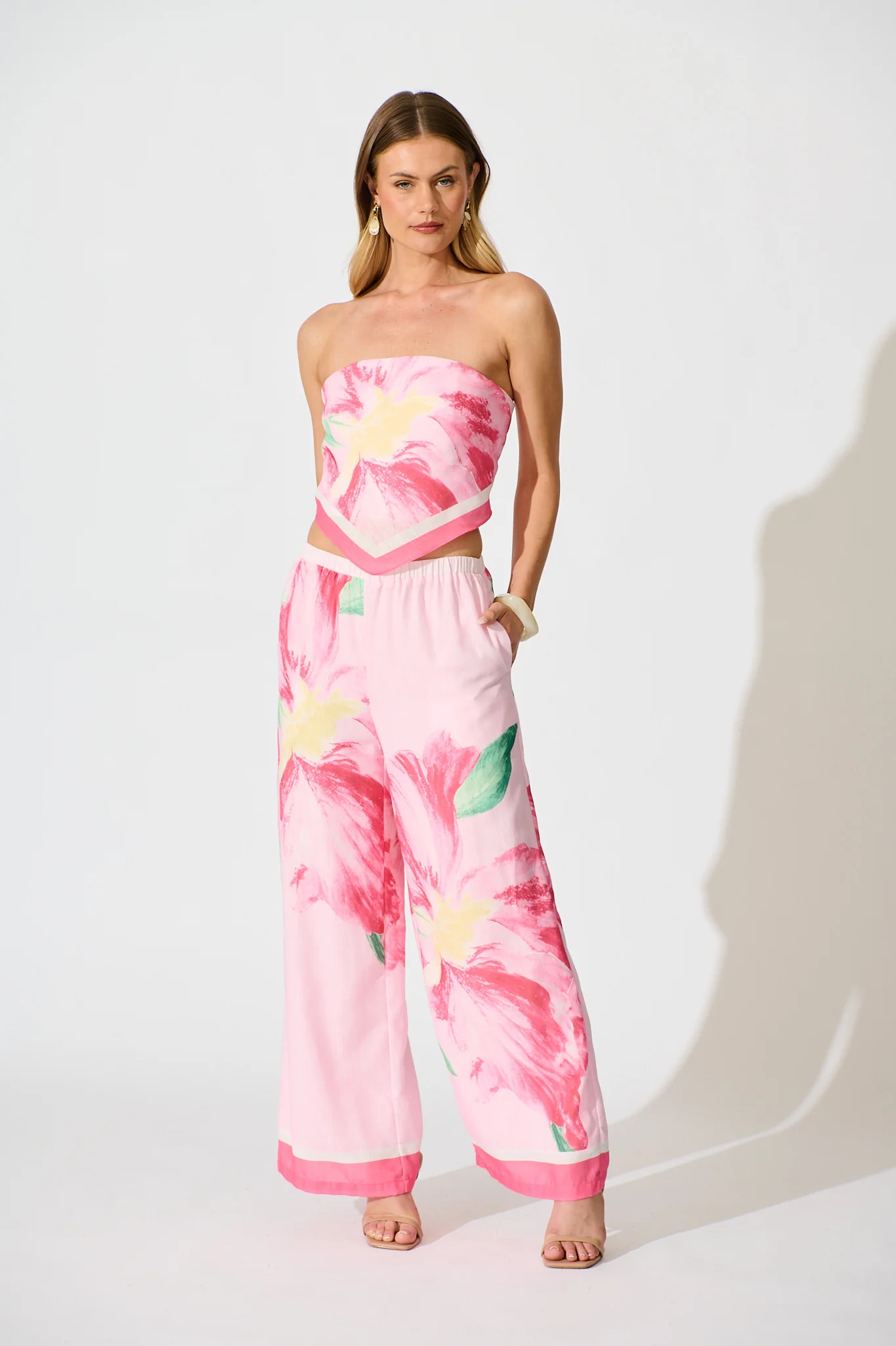 Caliana Top in Pink Floral - Image 8