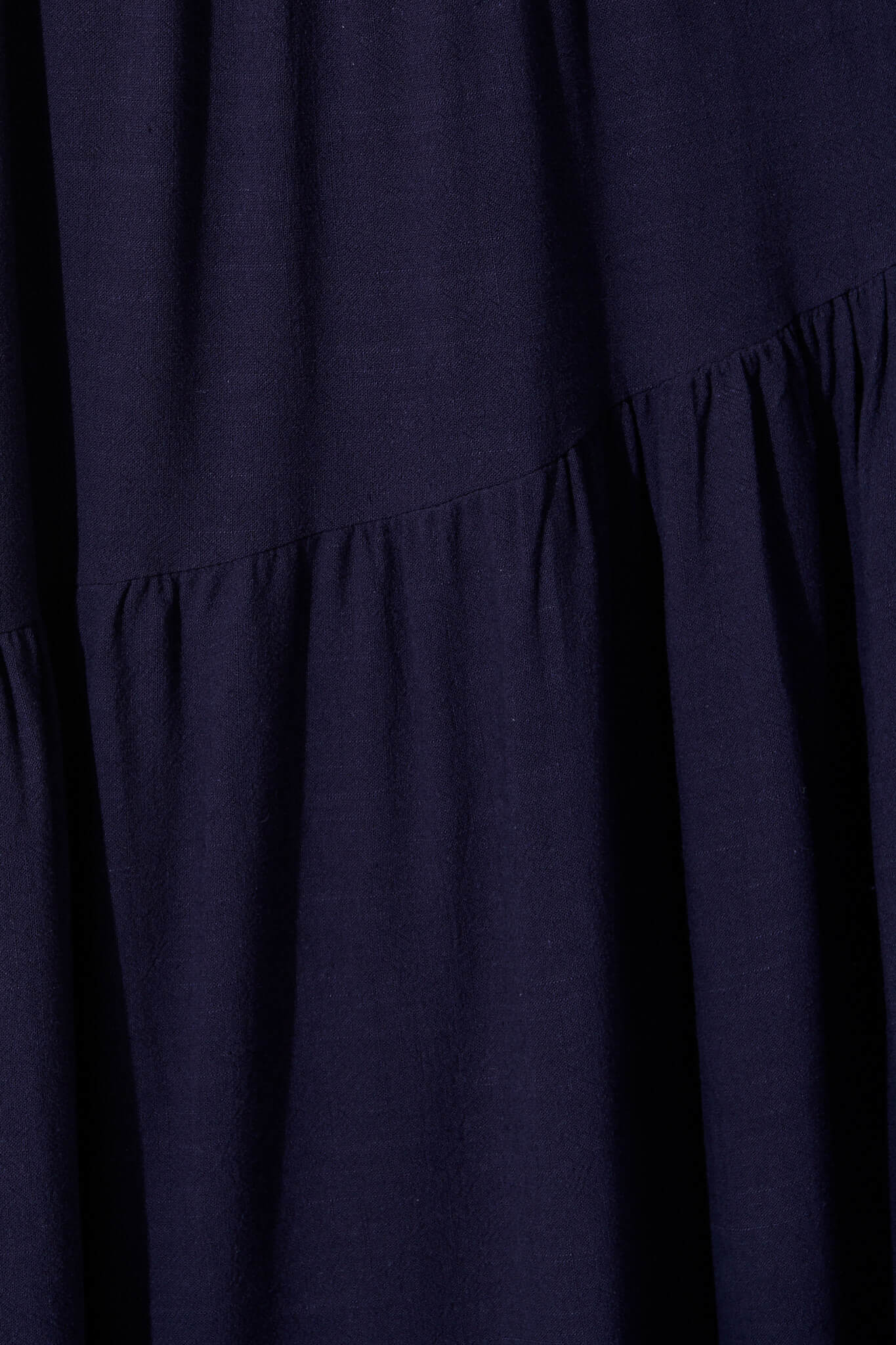 Cassiani Maxi Skirt in Navy Linen Blend - Image 6