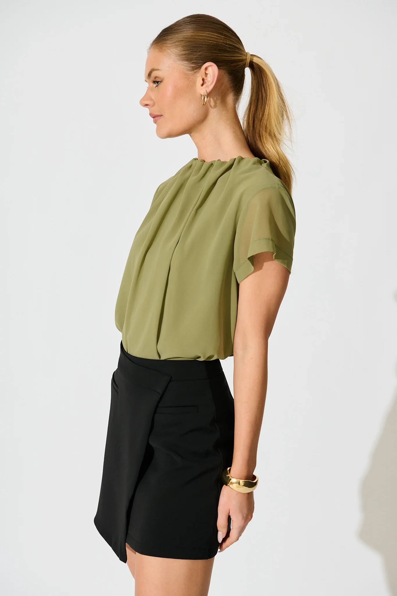 Clarabella Skirt in Black - Image 2