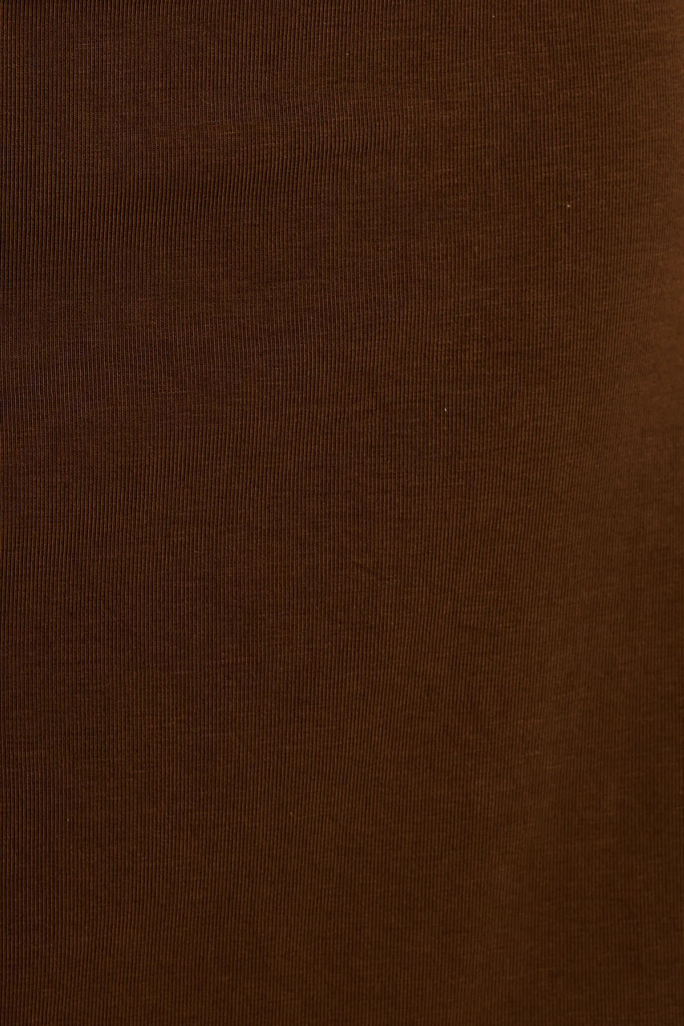 Core T-Shirt Dress in Chocolate - Image 6