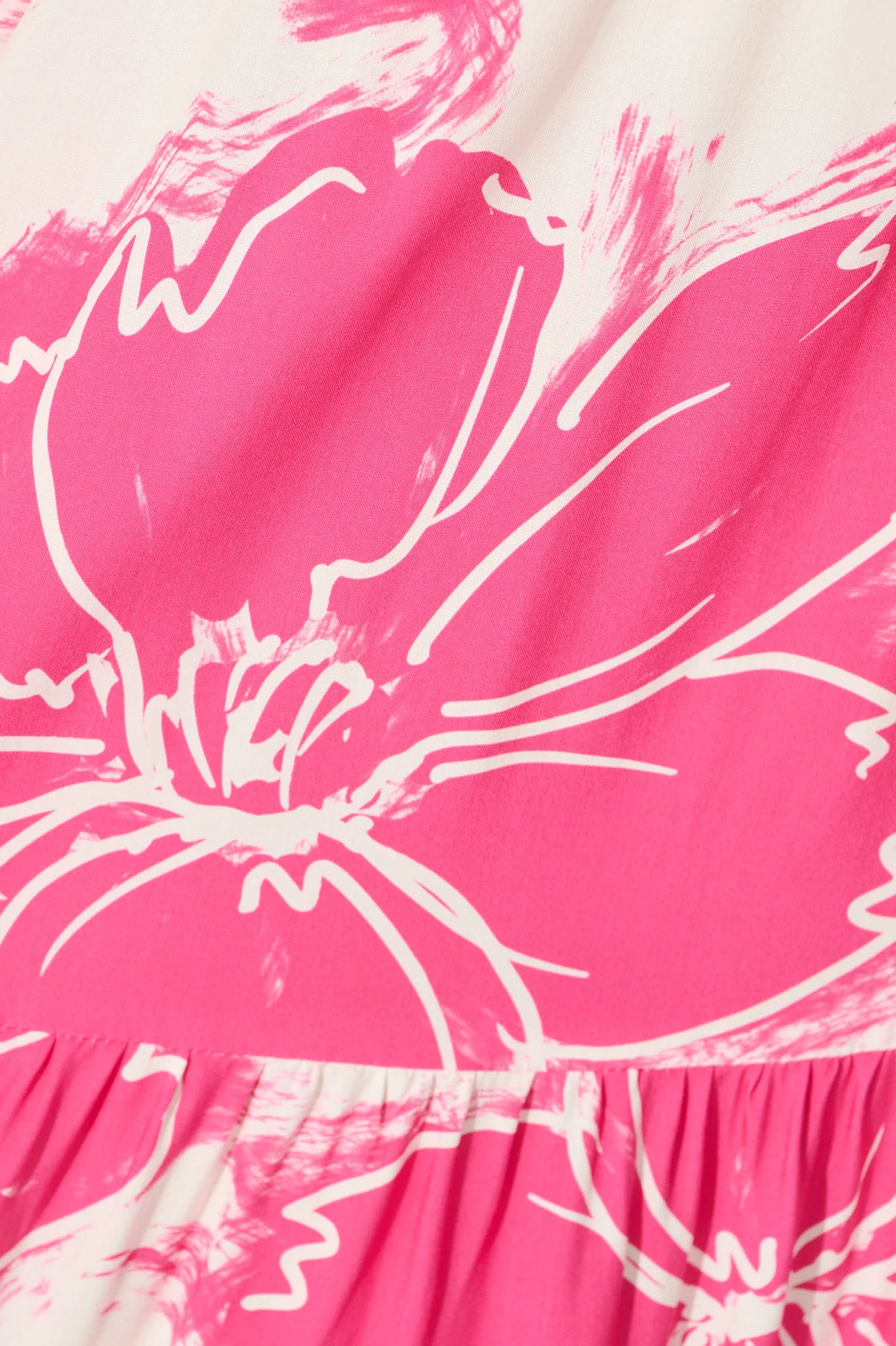 Covia Dress in Pink White Floral - Image 6