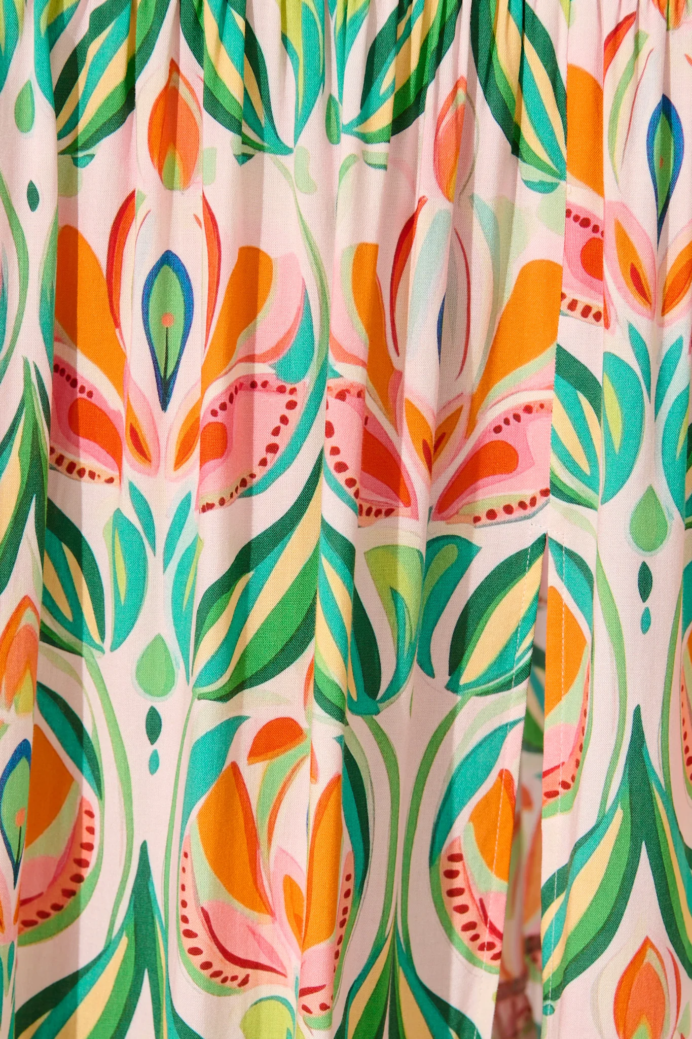 Danielle Maxi Dress in Multi Print - Image 7