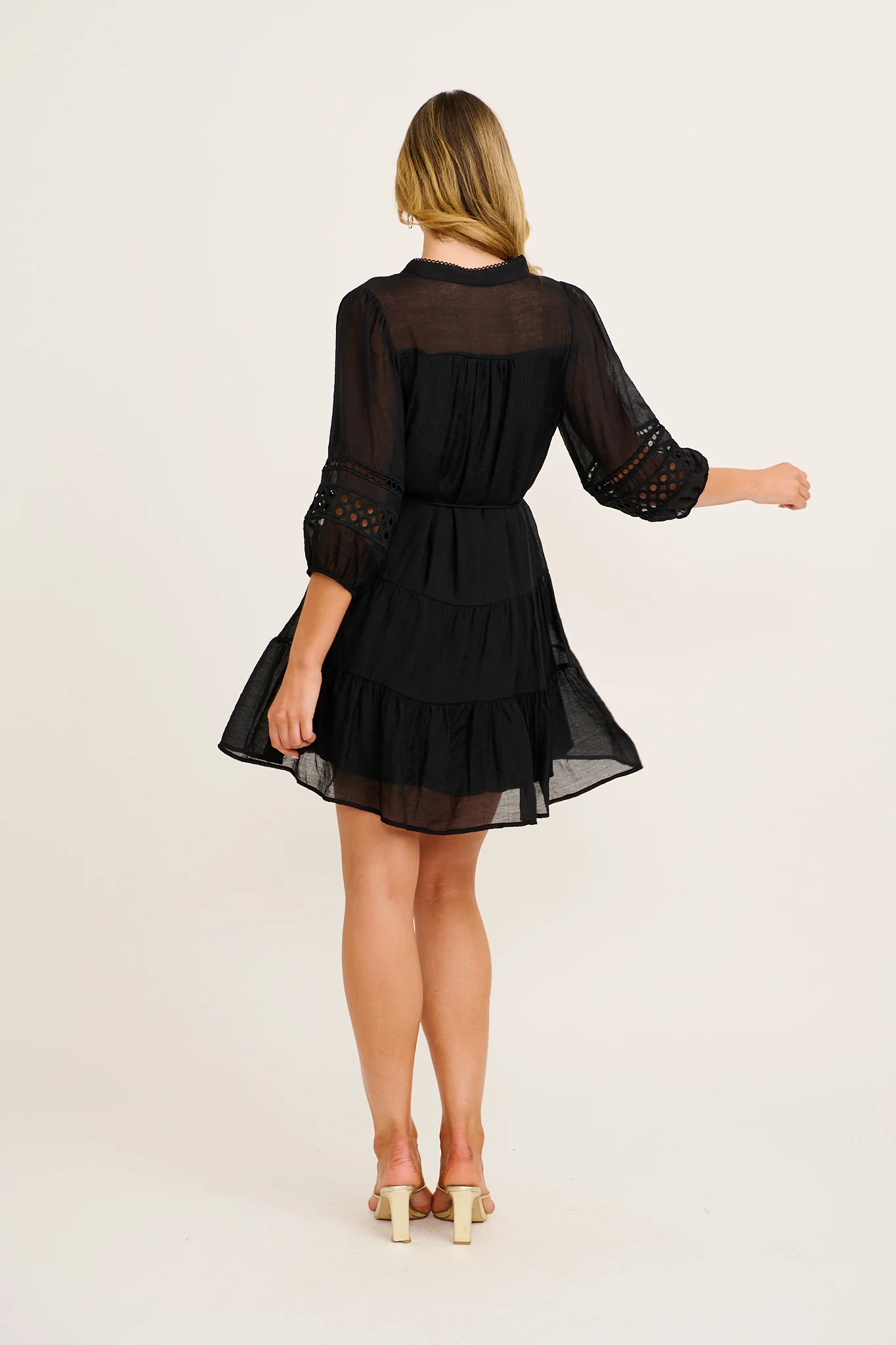 Daze Dress in Black - Image 4