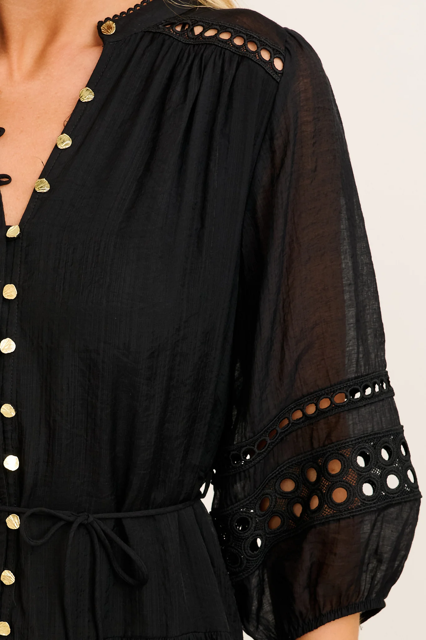 Daze Dress in Black - Image 5