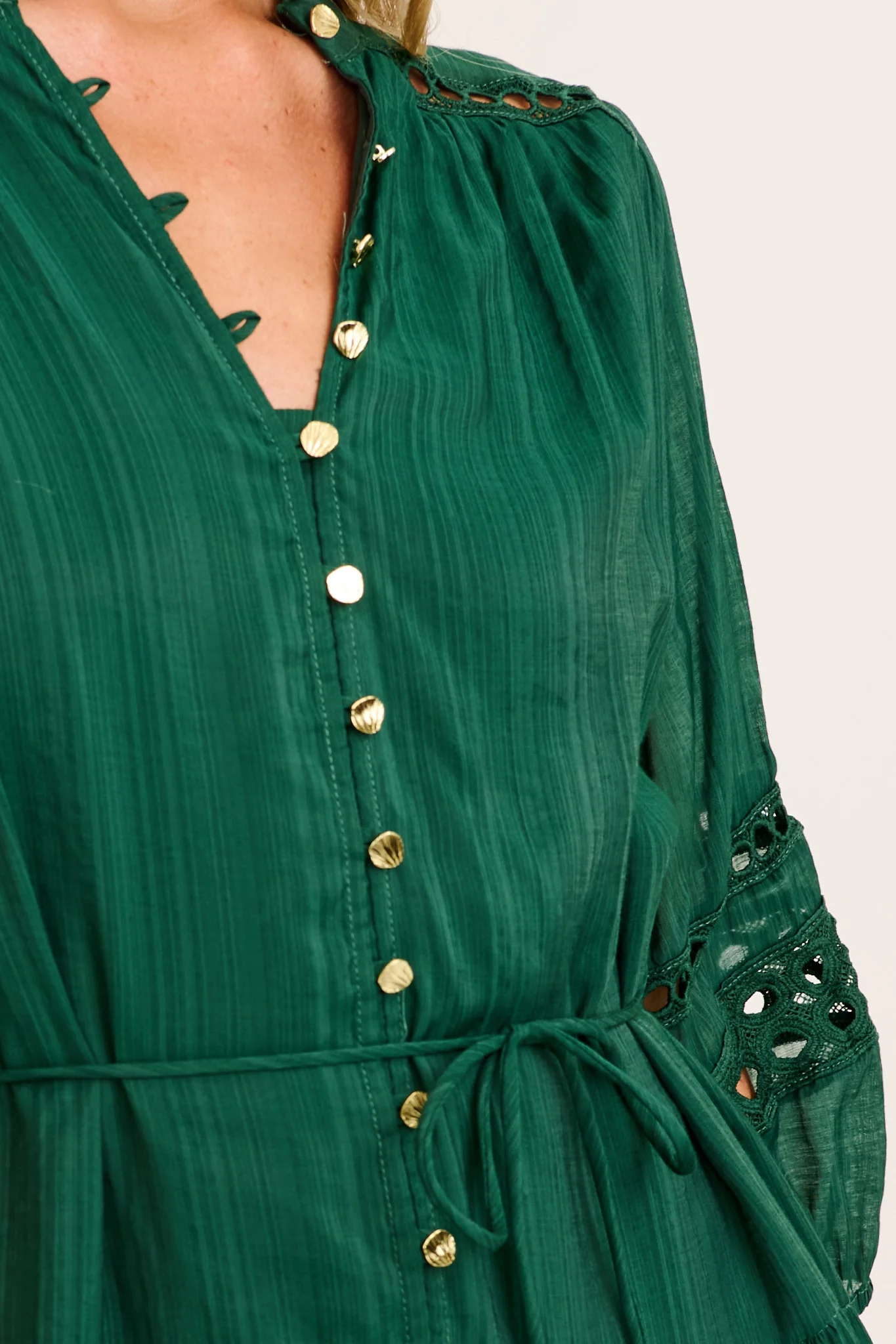 Daze Dress in Emerald - Image 5