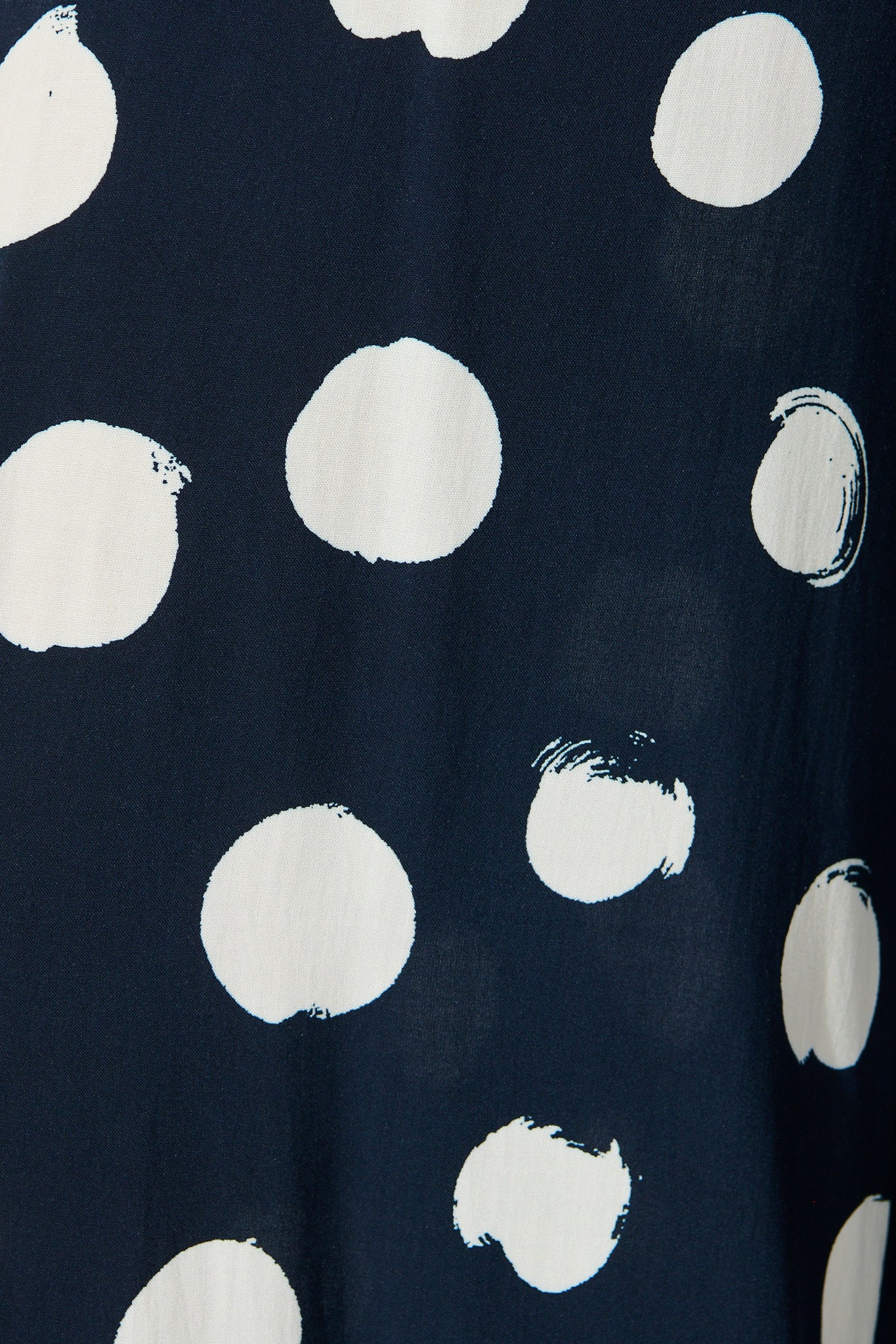Denver Pant in Navy with White Spot - Image 6