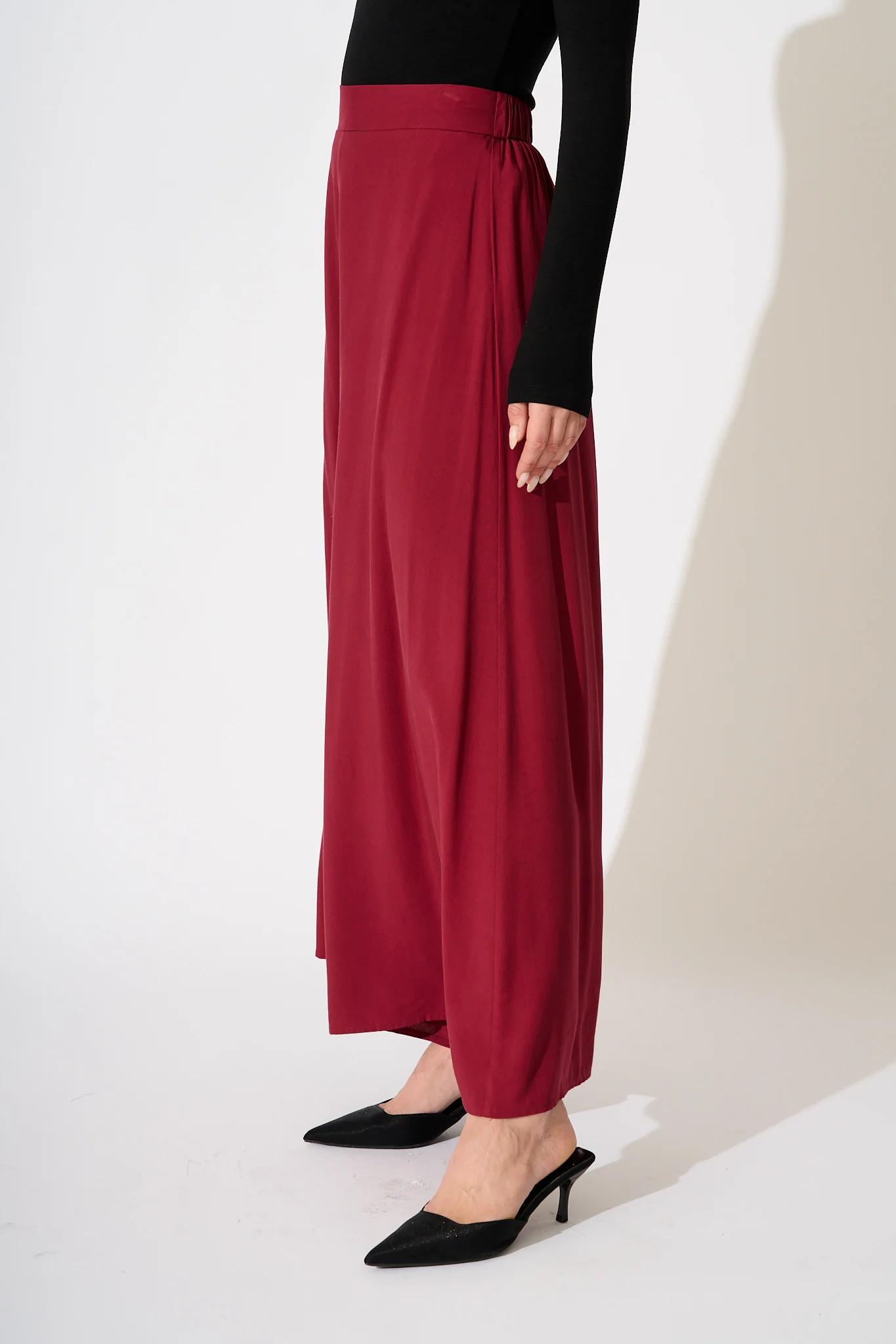 Denver Pant in Wine - Image 5