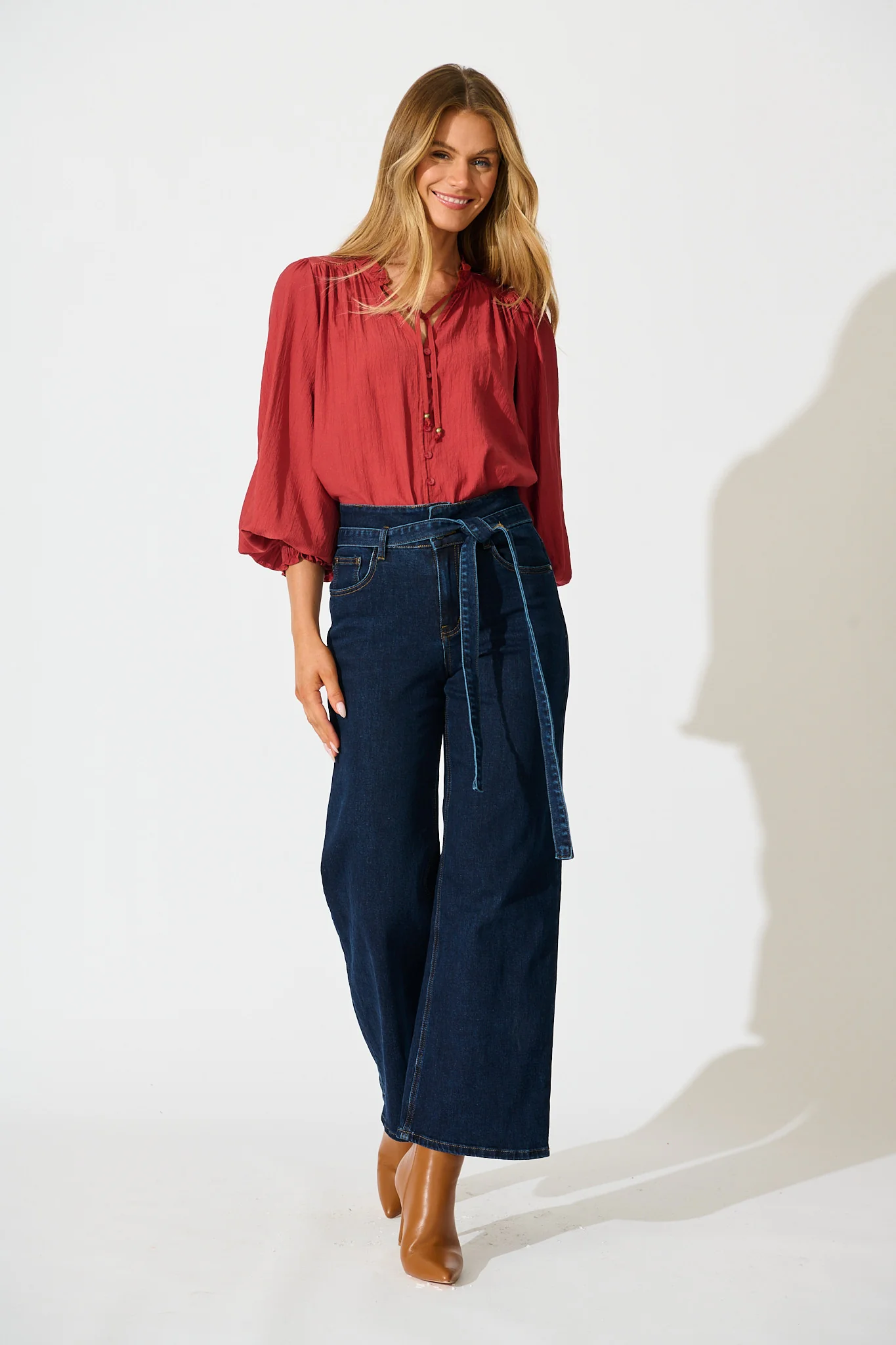 Devotion Top in Wine - Image 4