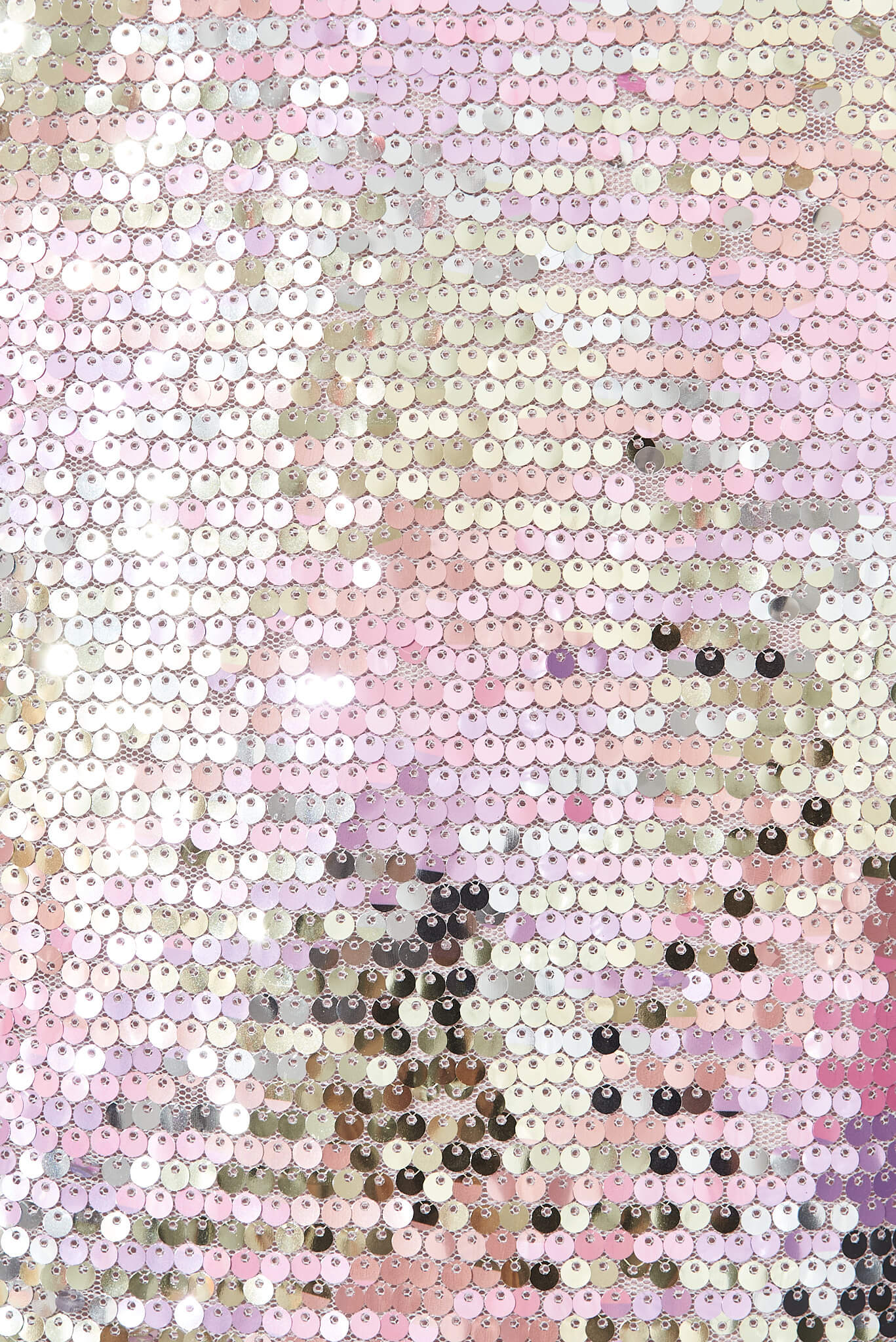 Disco Cami Top In Blush Multi Sequin - Image 7