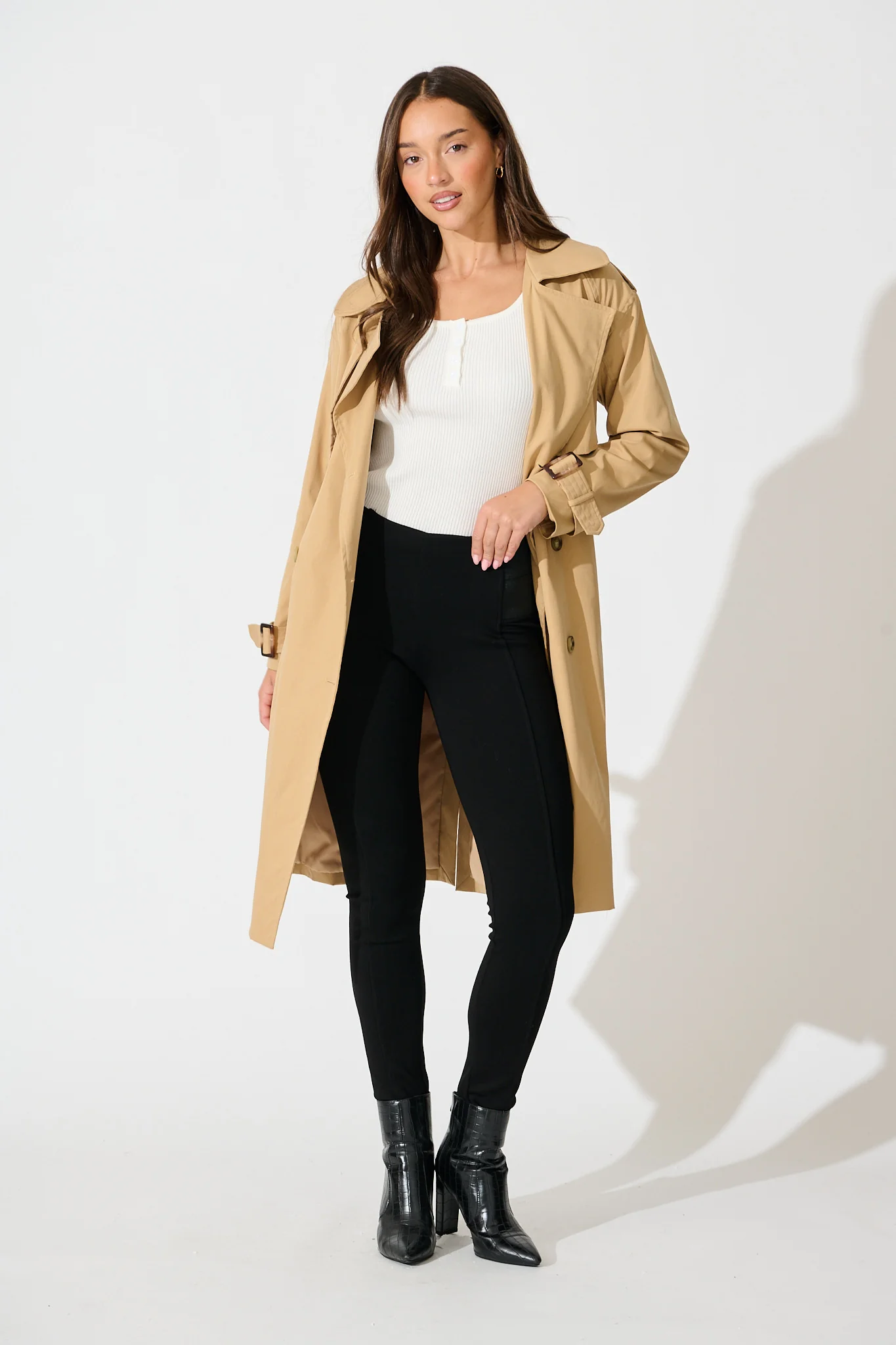 Edina Pant in Black Ponte - Image 4