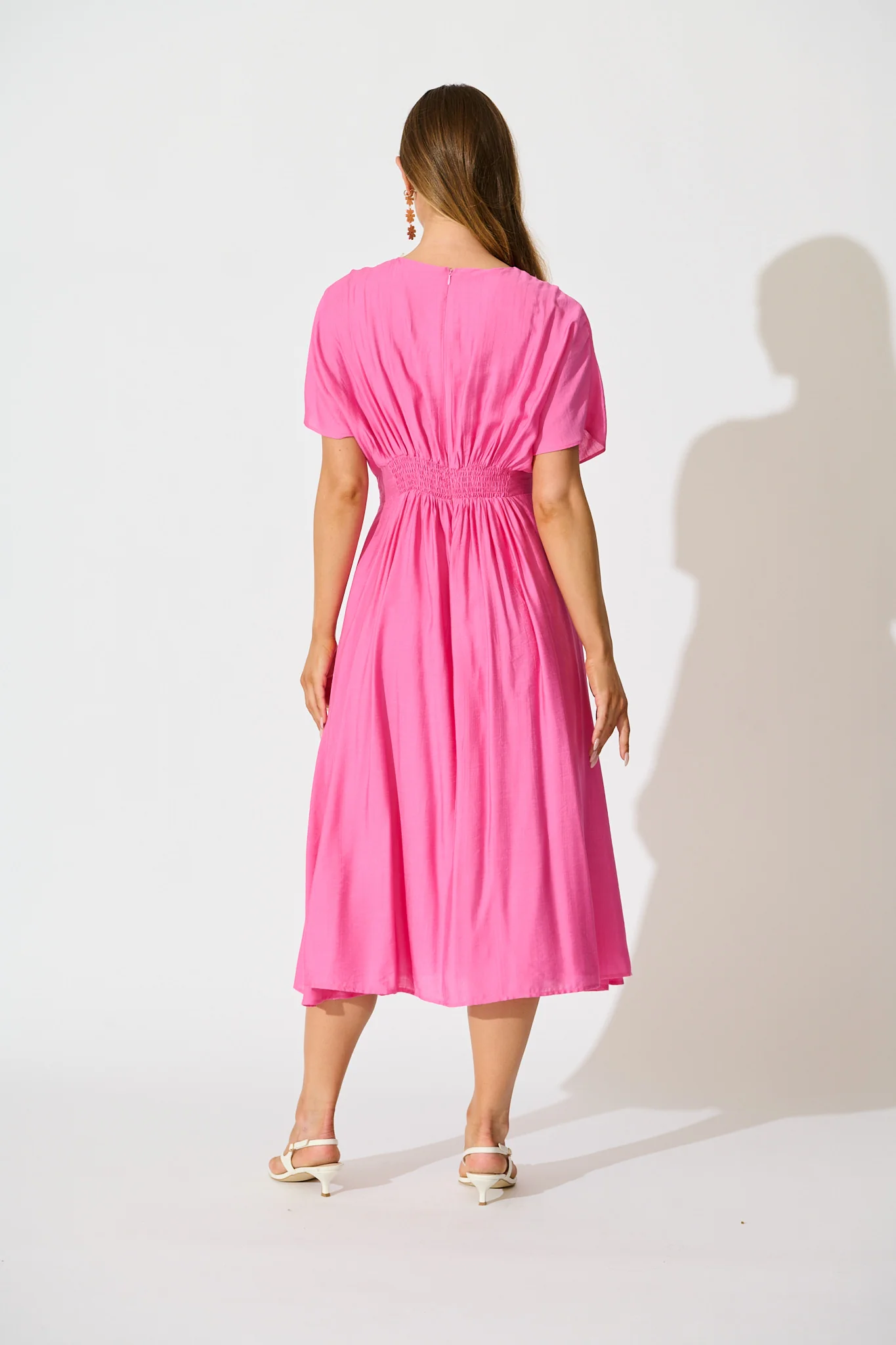 Elegance Echo Maxi Dress in Pink - Image 4