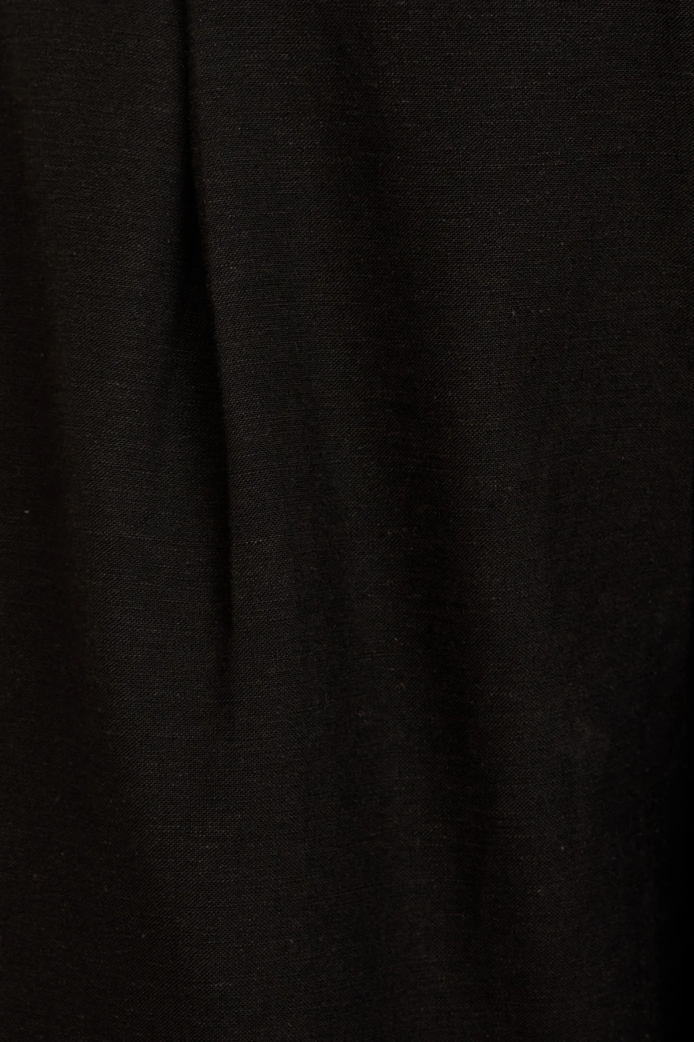 Elements Pant in Black Cotton Linen - Image 6