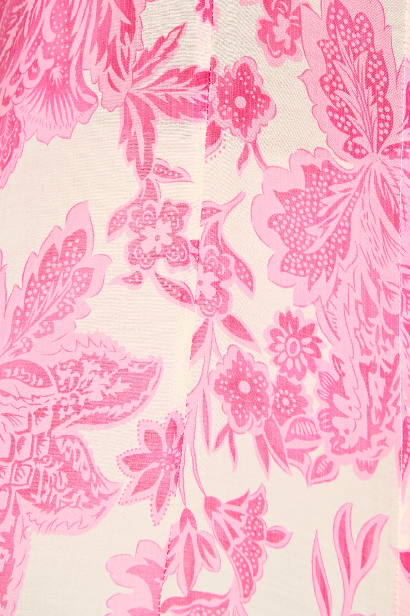Elodie Top in Pink Leaf Print - Image 10