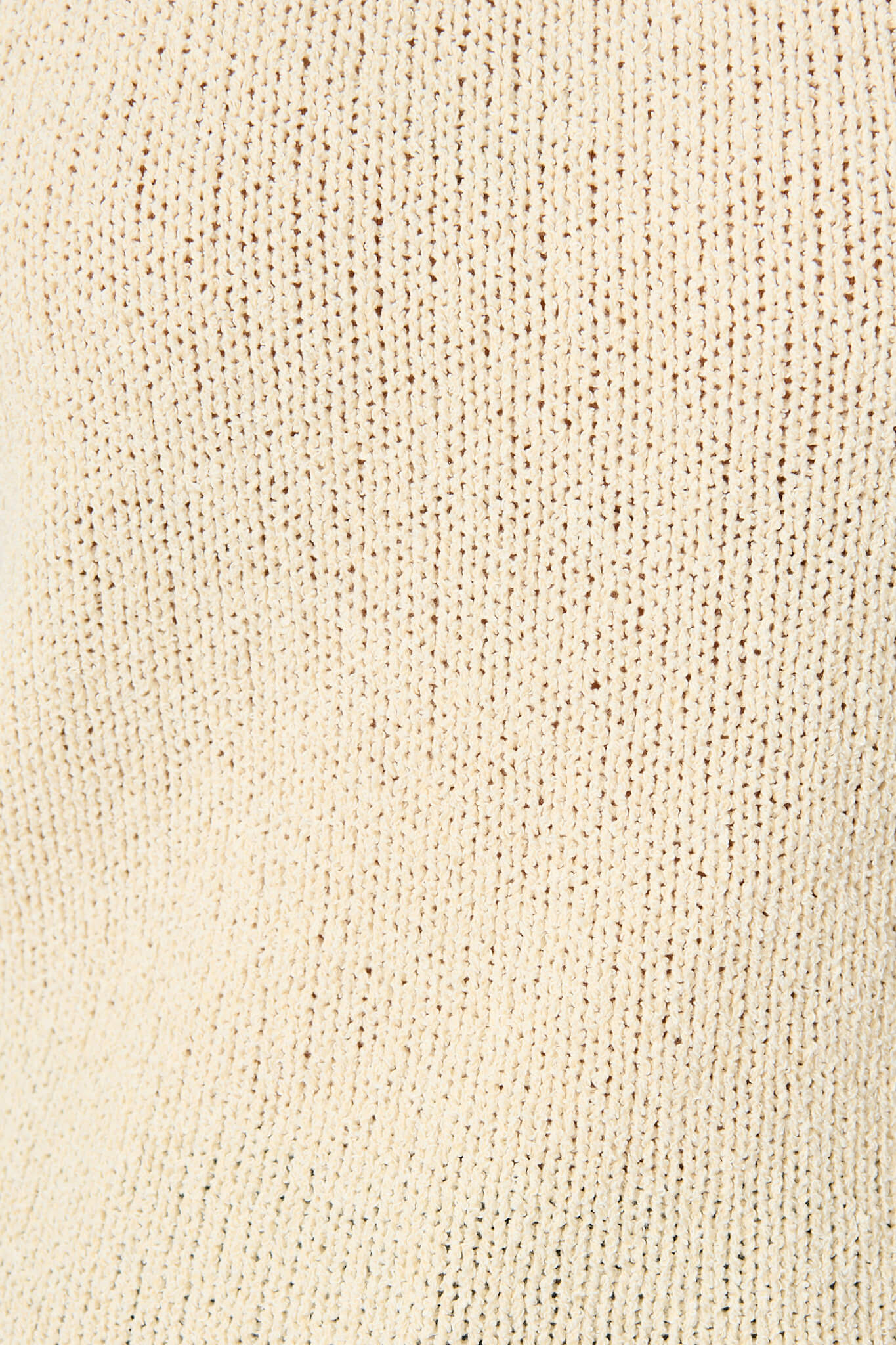 Elsie Knit Top in Cream Cotton Blend - Image 12