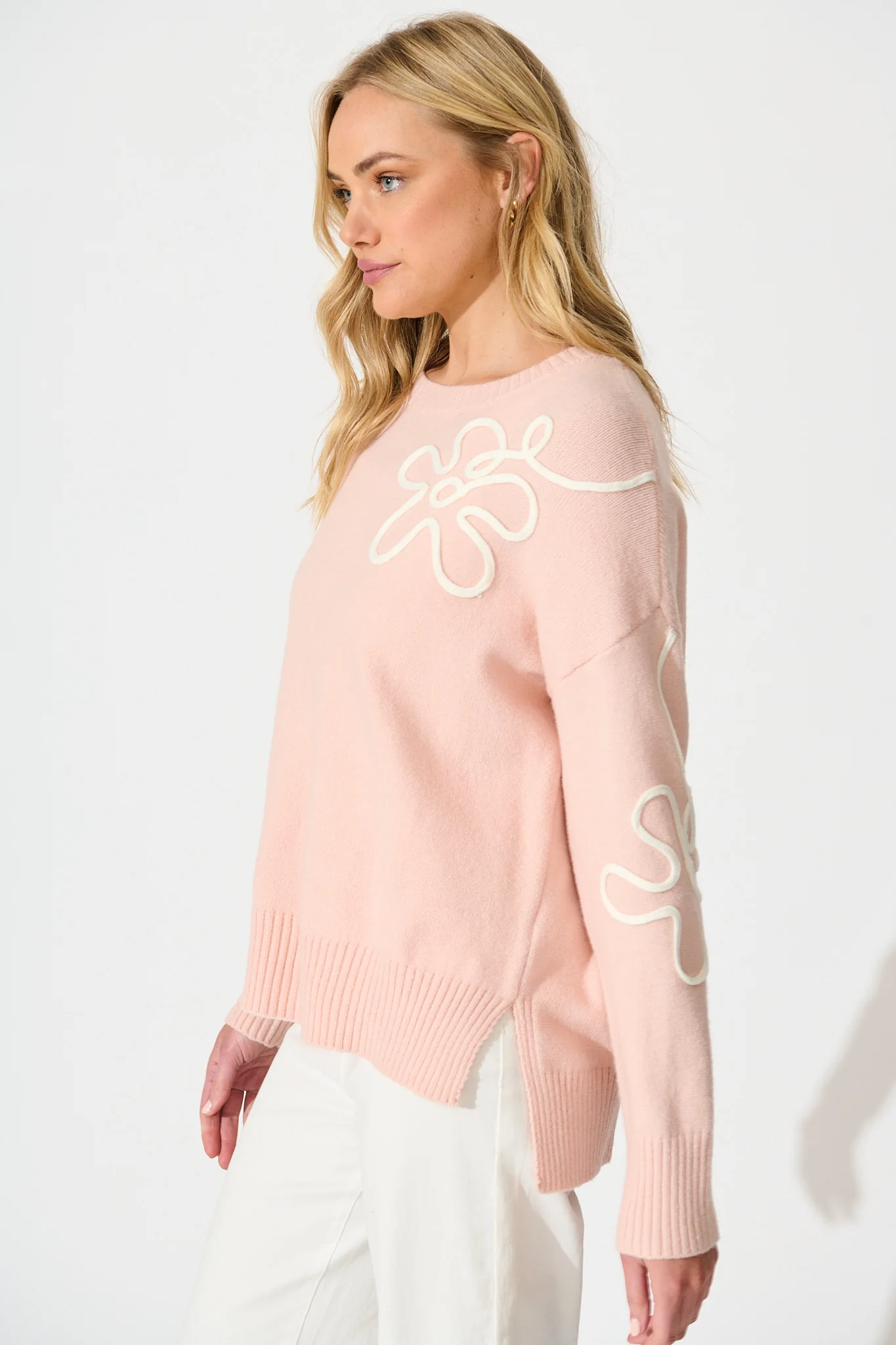 Endless Wishes Knit in Pink Wool Blend - Image 5
