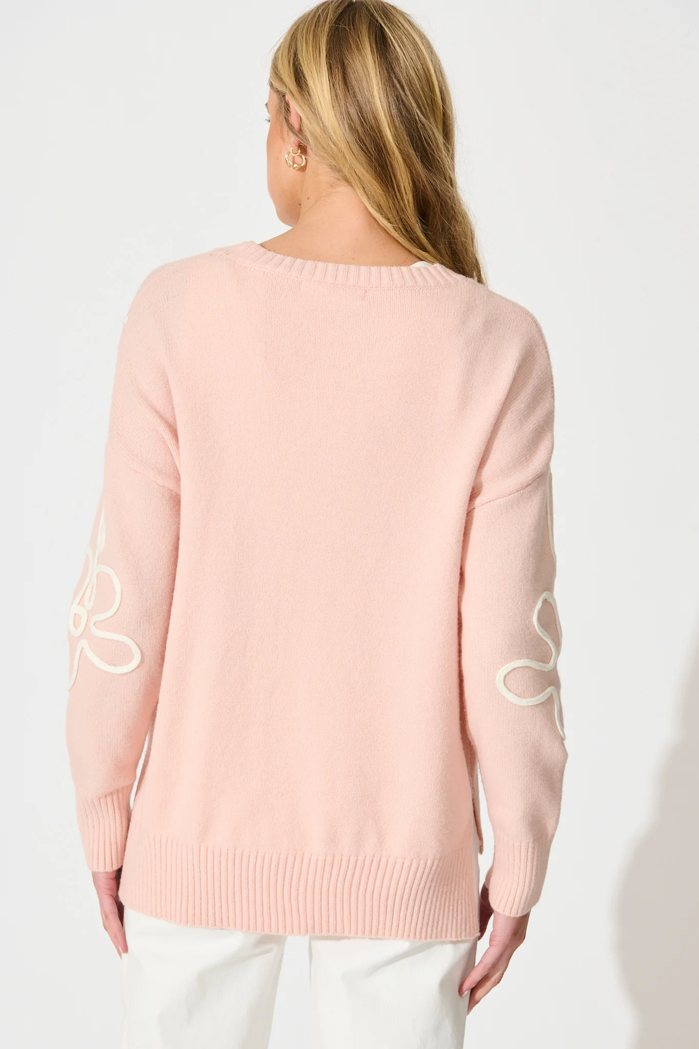 Endless Wishes Knit in Pink Wool Blend - Image 6
