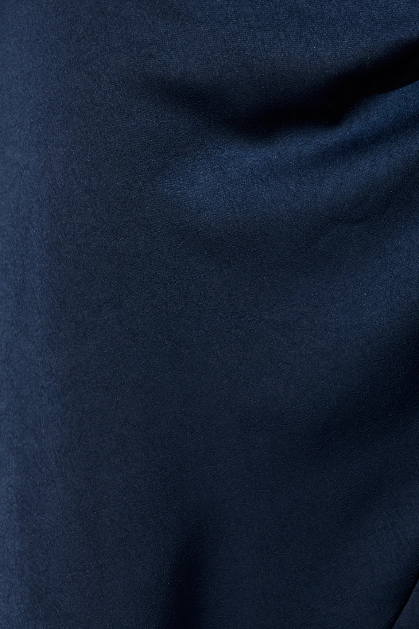 Ensley Maxi Dress in Navy Satin - Image 6