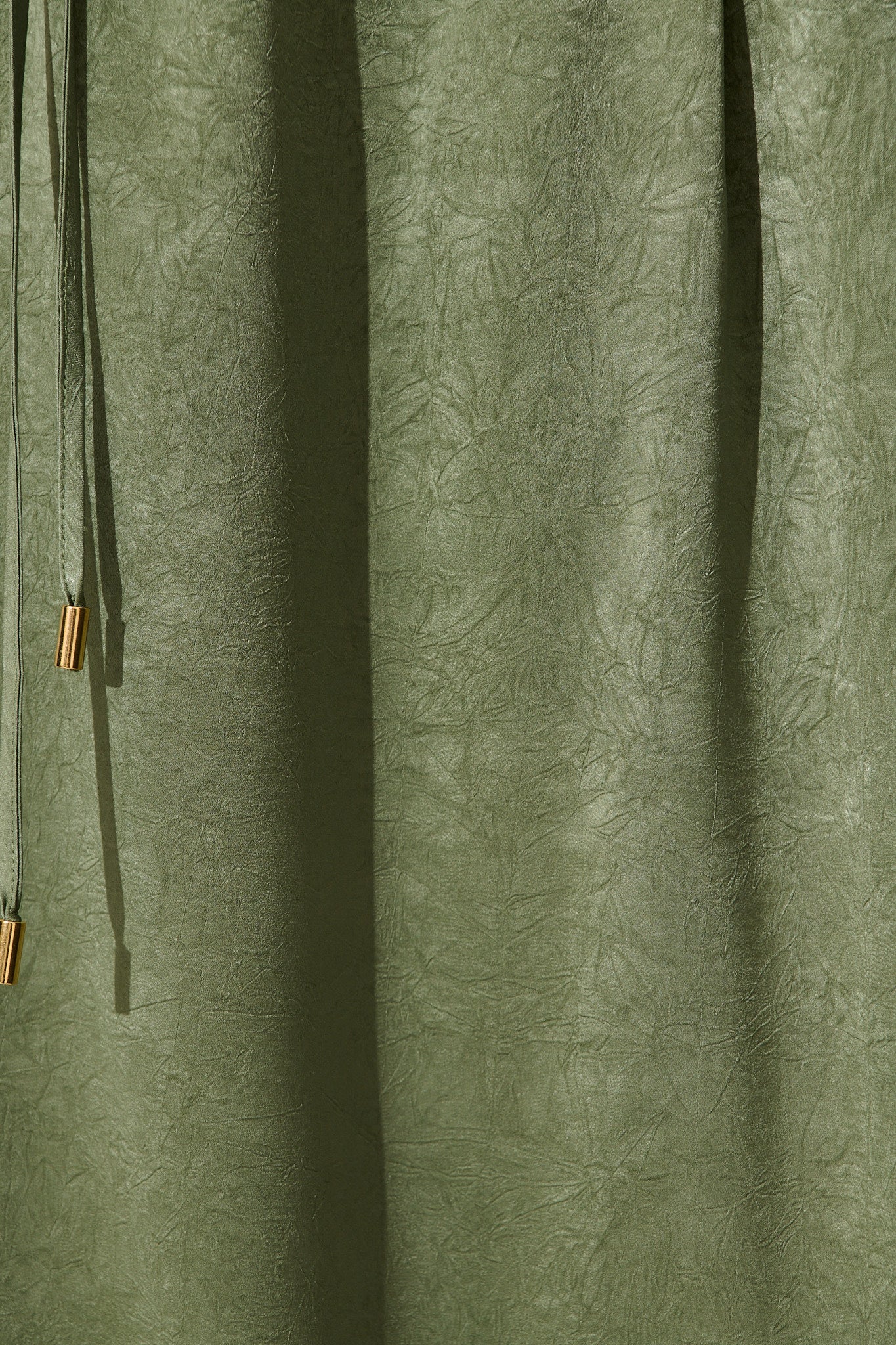 Evanna One Shoulder Maxi Dress in Sage Satin - Image 7