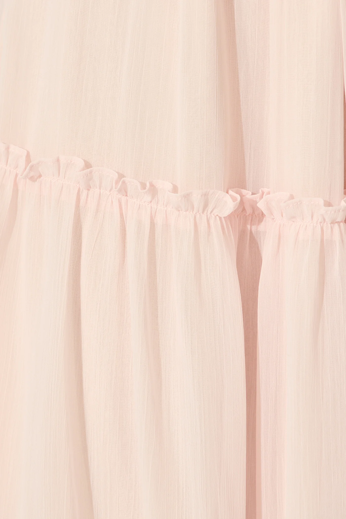 Franc Midi Dress in Light Pink Chiffon - Image 6