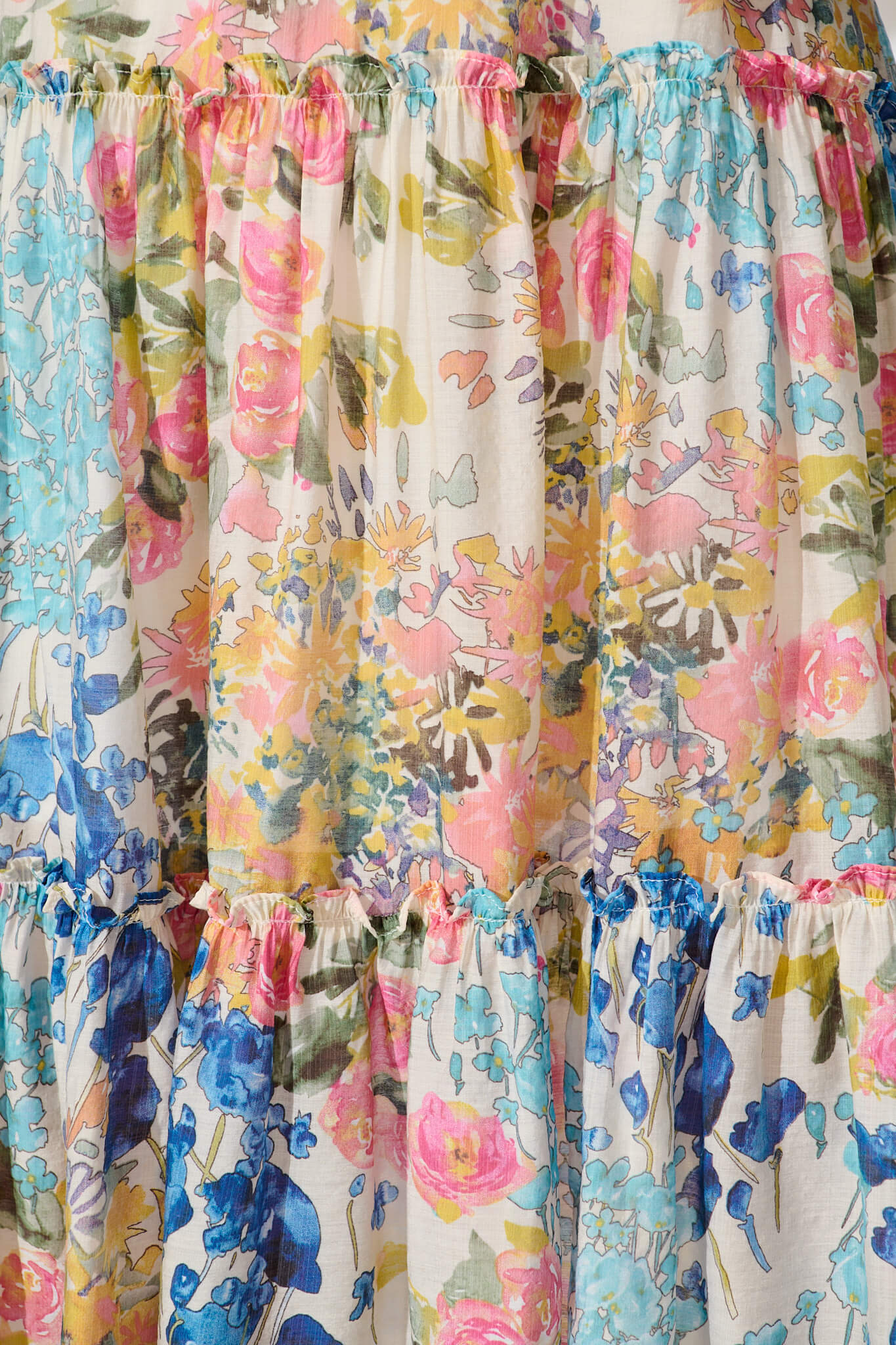 Franc Midi Dress In Vintage Floral Print - Image 6