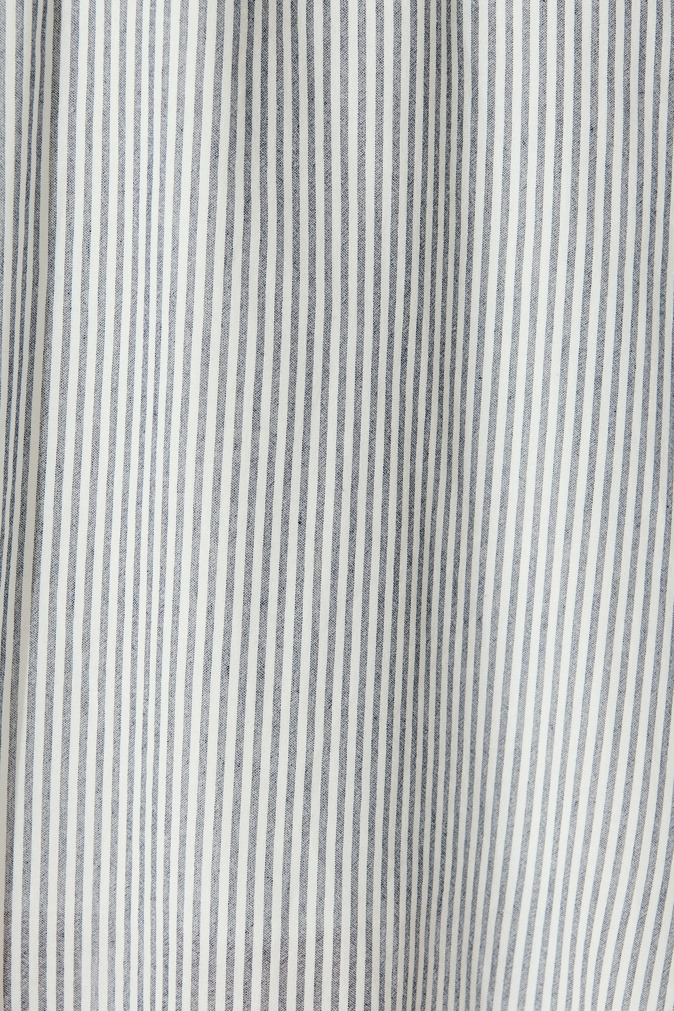 Frawley Midi Dress in Blue Stripe Linen Blend - Image 6