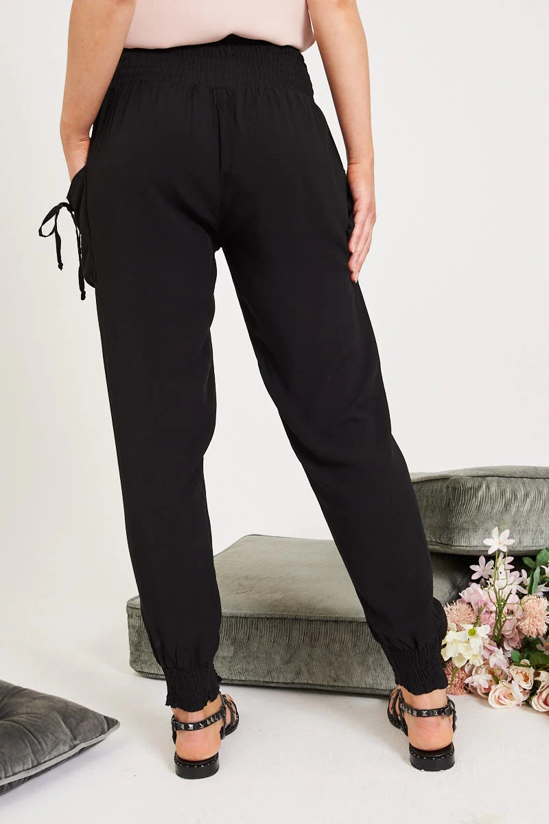 Gabby Lounge Pants In Black - Image 4