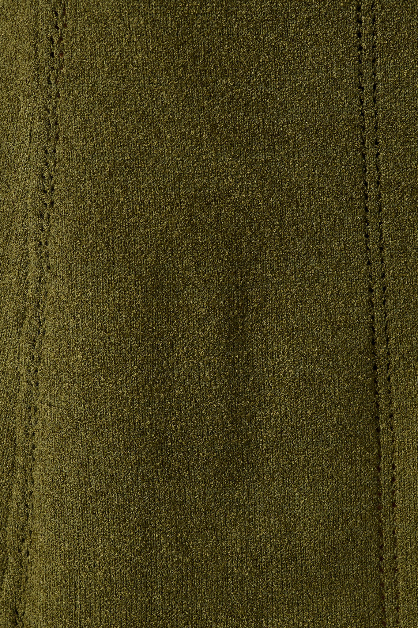 Gertie Midi Knit Dress In Khaki - Image 6