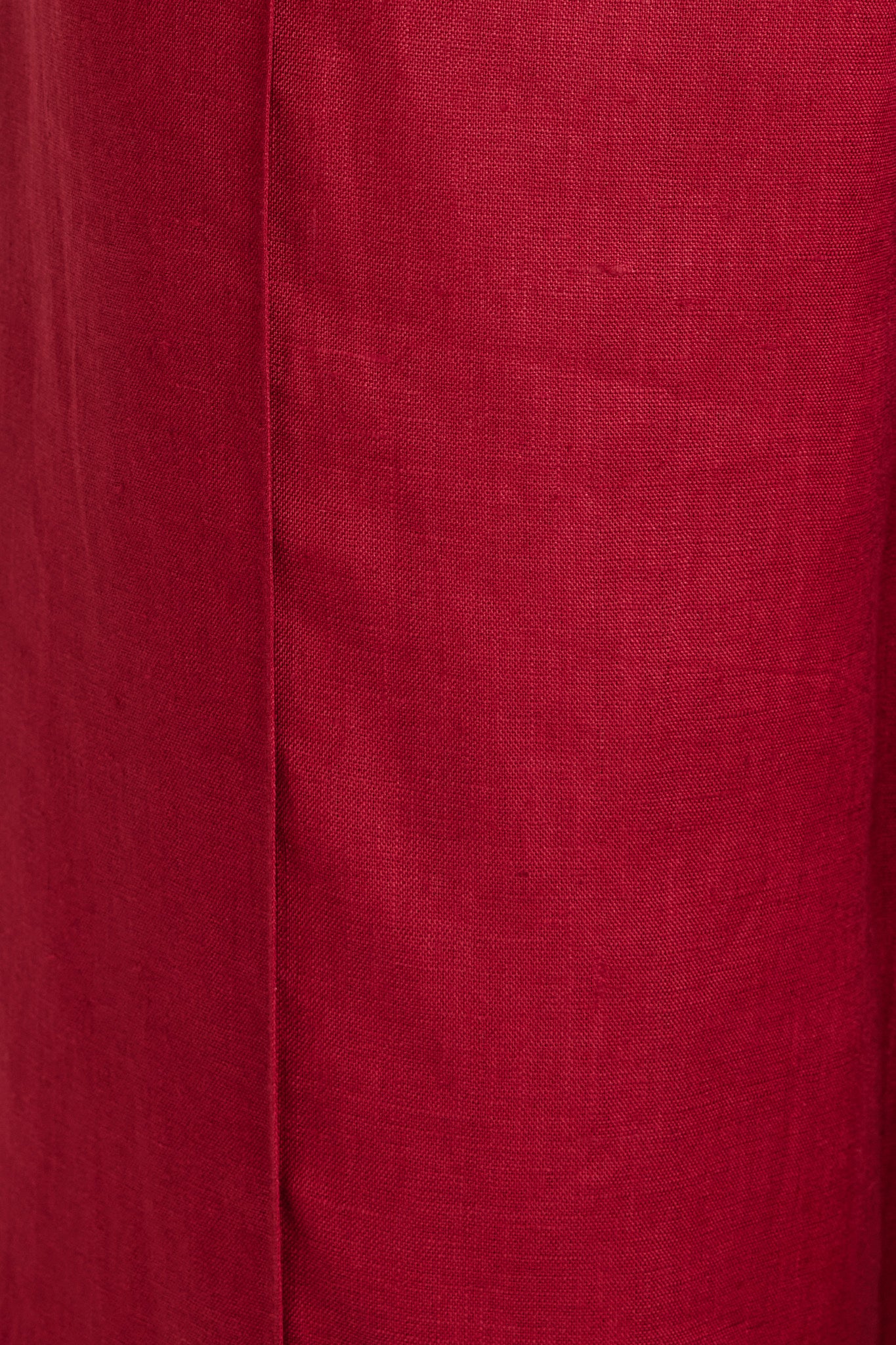 Halara Pant in Wine Linen - Image 7