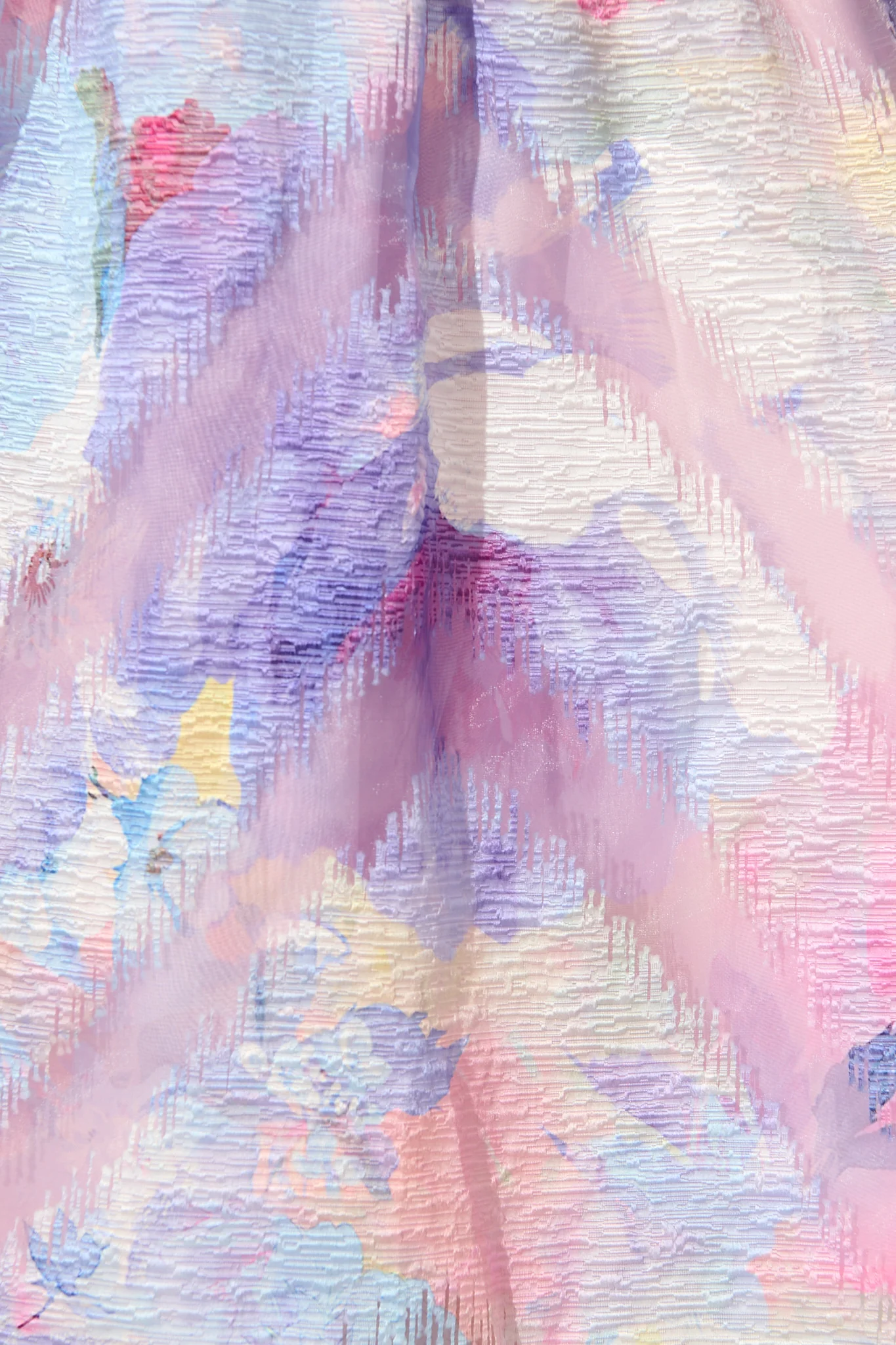 Heartstruck Dress in Multi Purple Organza - Image 8