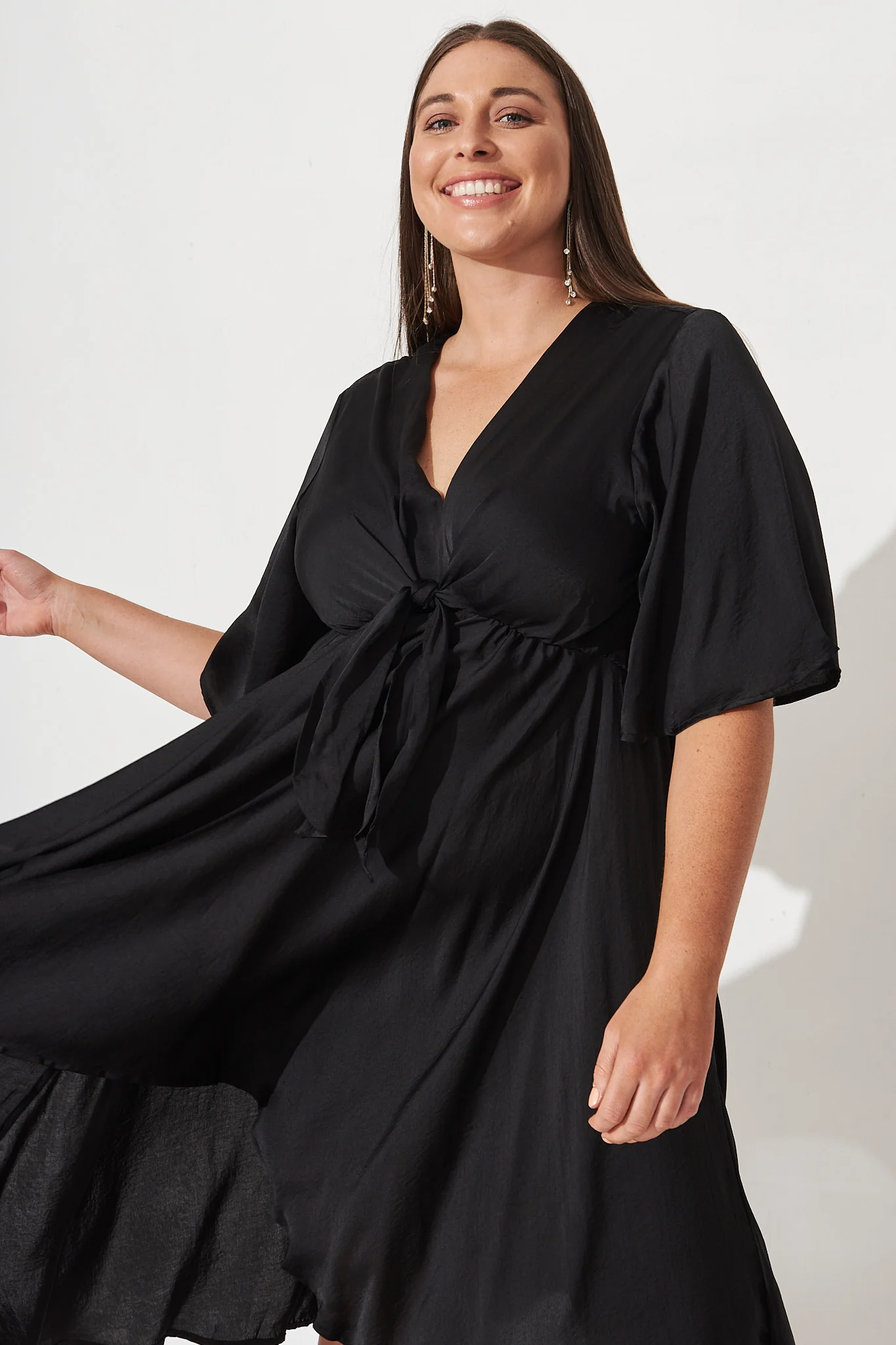 Helsinki Dress in Black - Image 6
