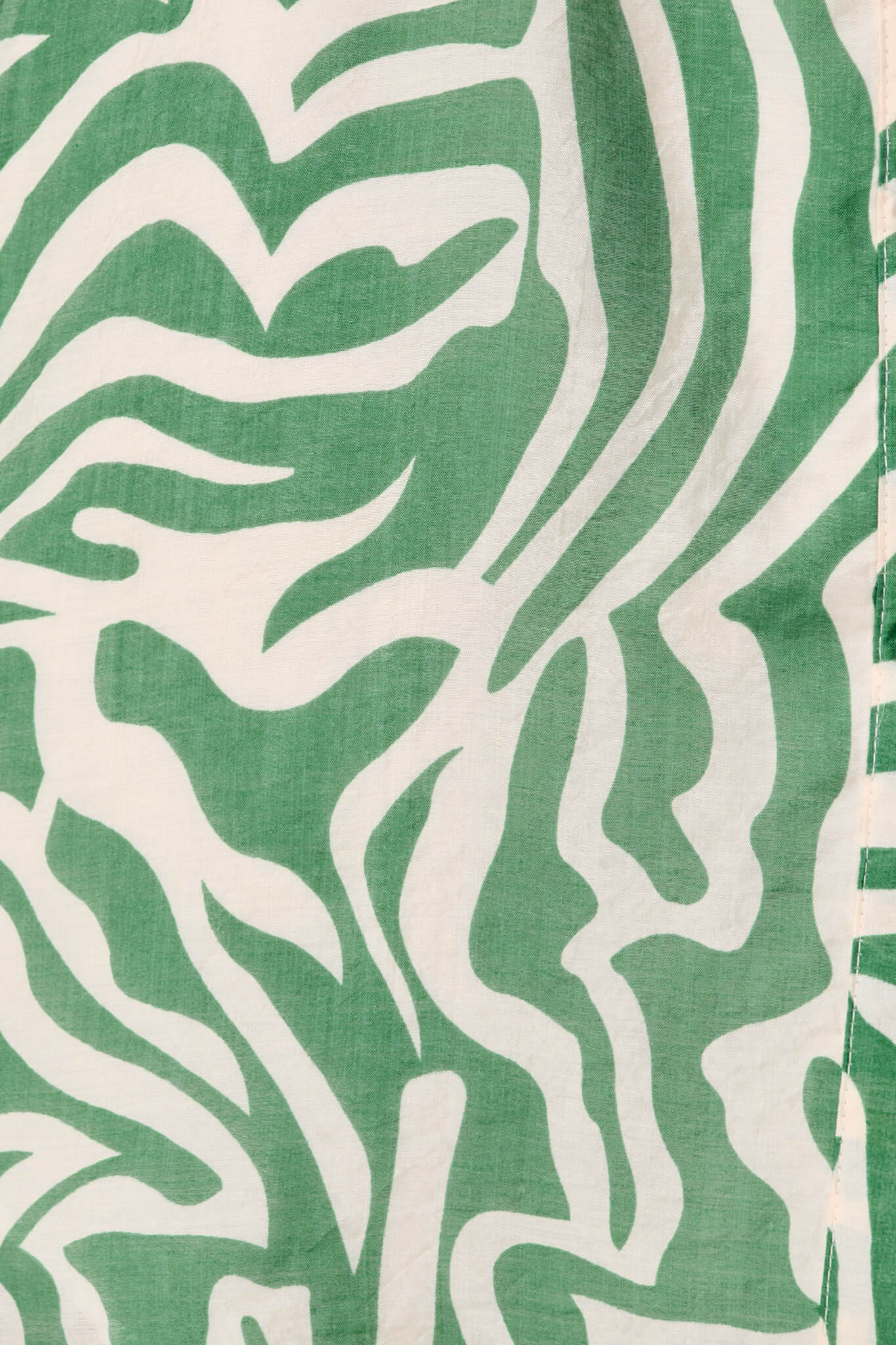 Holly Shirt Dress Green and White - Image 6