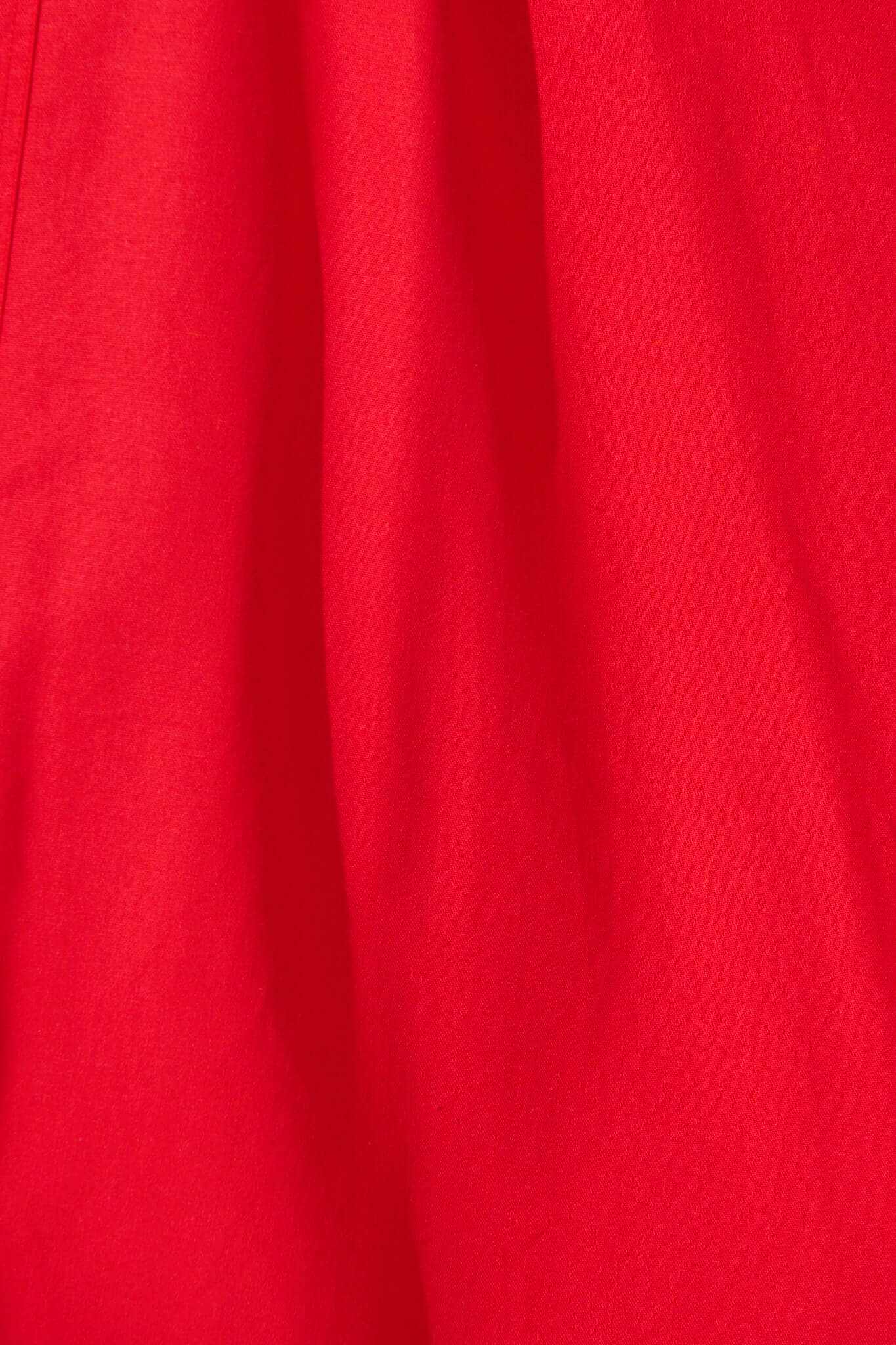 Iliya Midi Dress in Red Cotton Linen - Image 10
