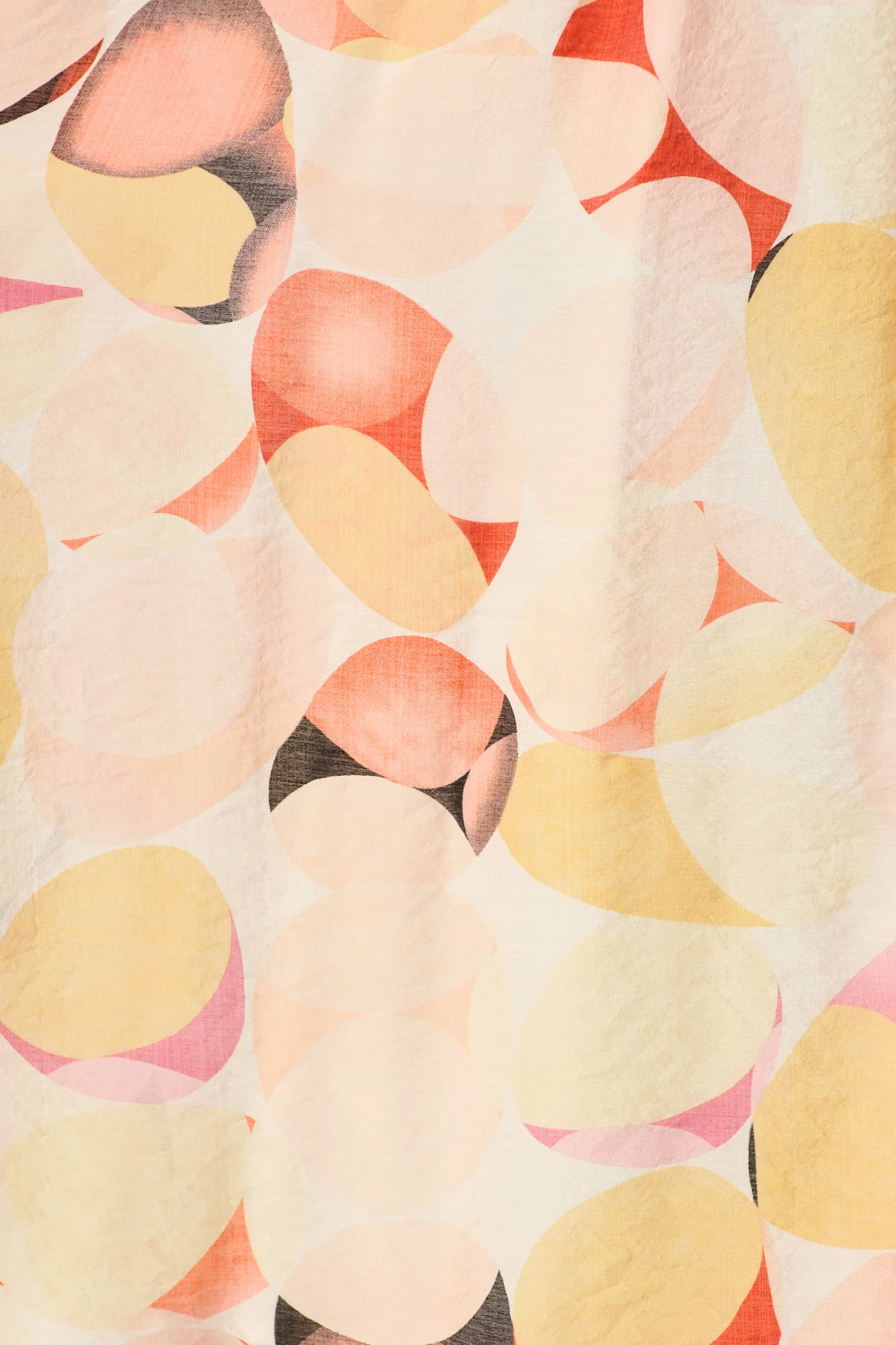 Isabeau Midi Dress in Pink with Multi Watercolour Spot - Image 6