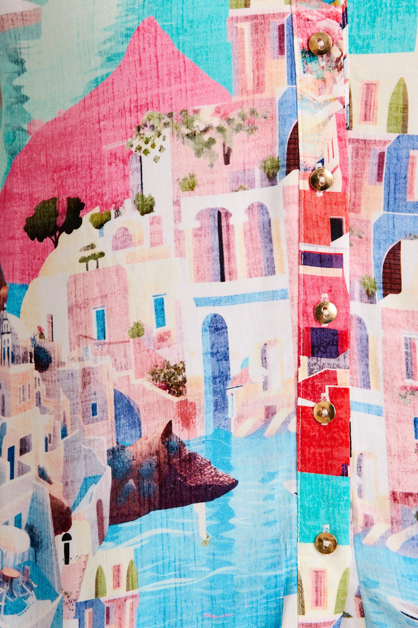 Island Whisperer Top in Multi Print - Image 6